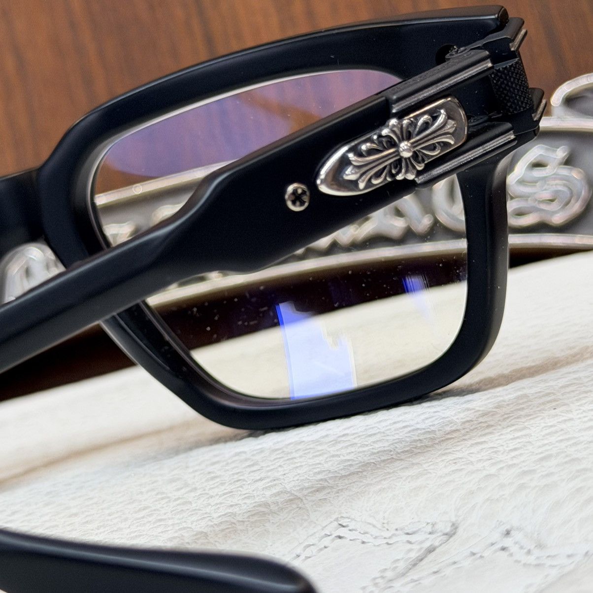 Chrome Hearts Chrome Hearts BULGE Glasses Size ONE SIZE - 13 Thumbnail