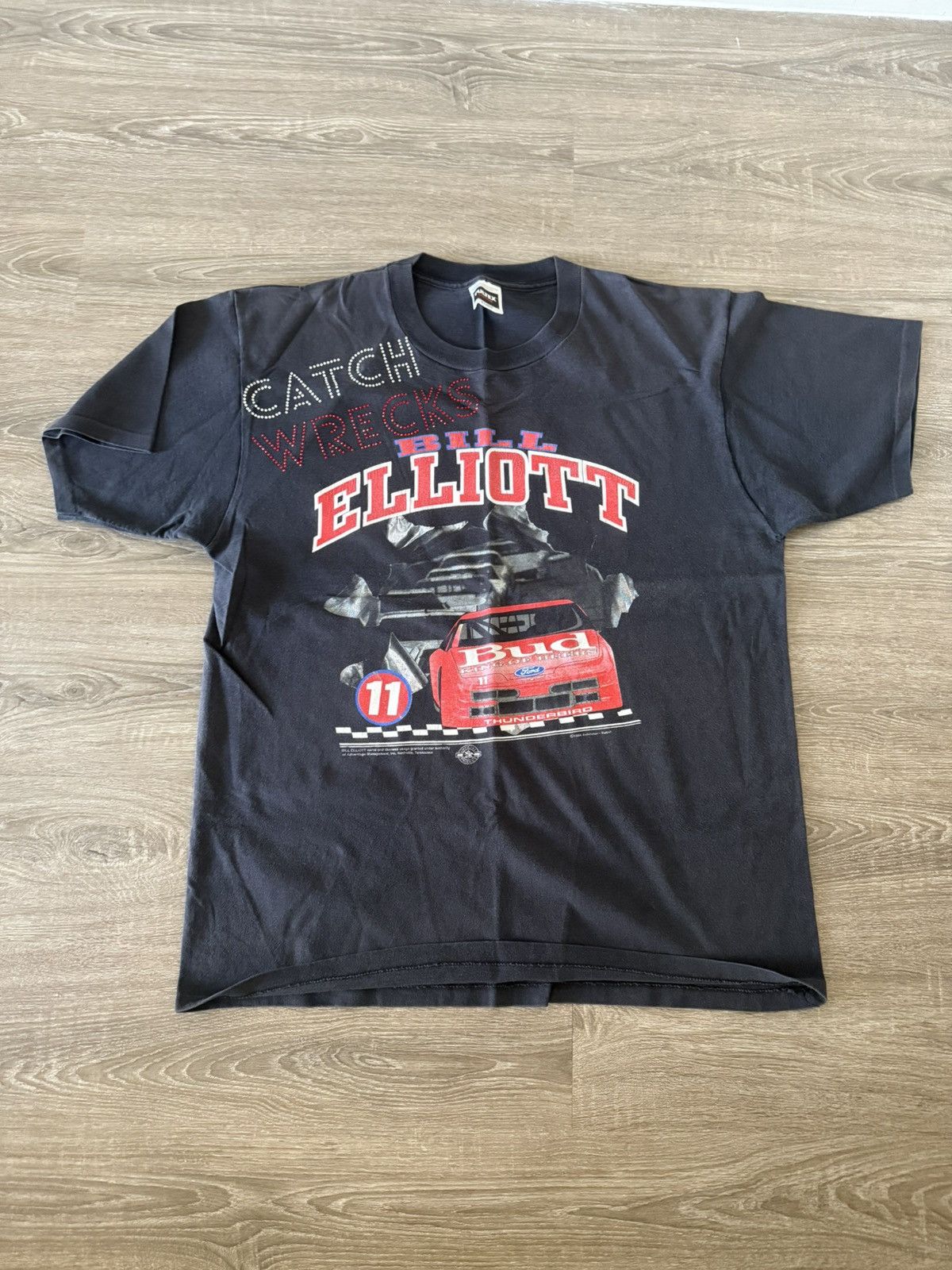 NASCAR Bill Elliot NASCAR vintage tee Size US XL / EU 56 / 4 - 4 Thumbnail