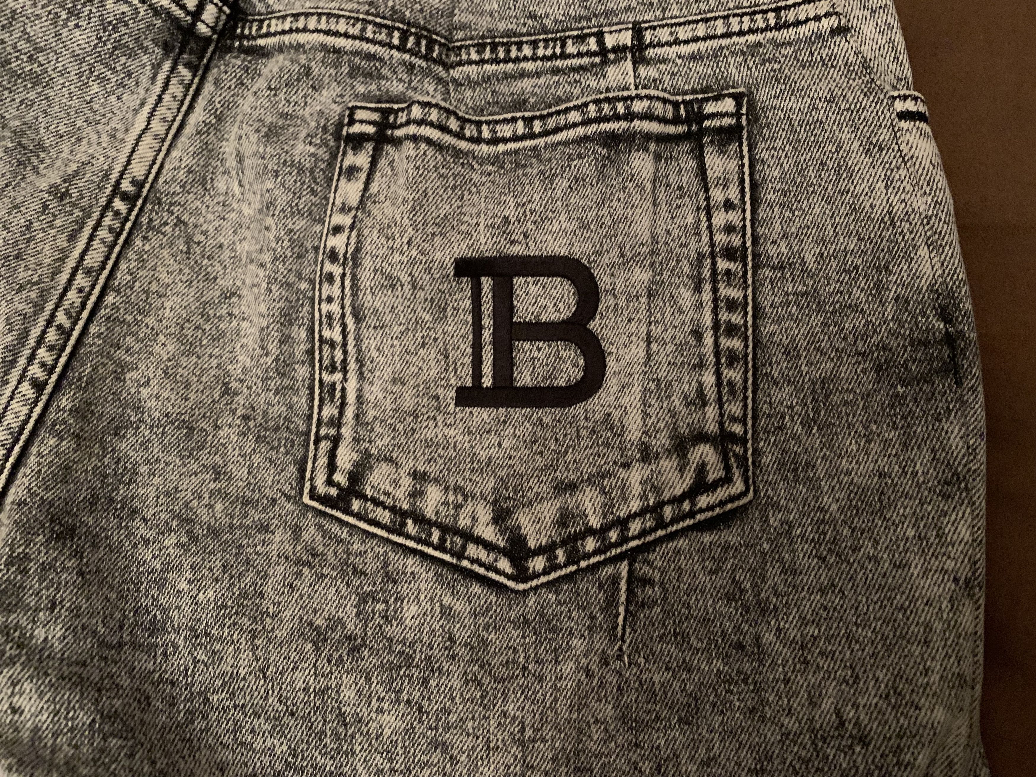 Balmain Balmain Men' s Iconic Biker Jeans (Retail €1,000) Size US 32 / EU 48 - 6 Thumbnail