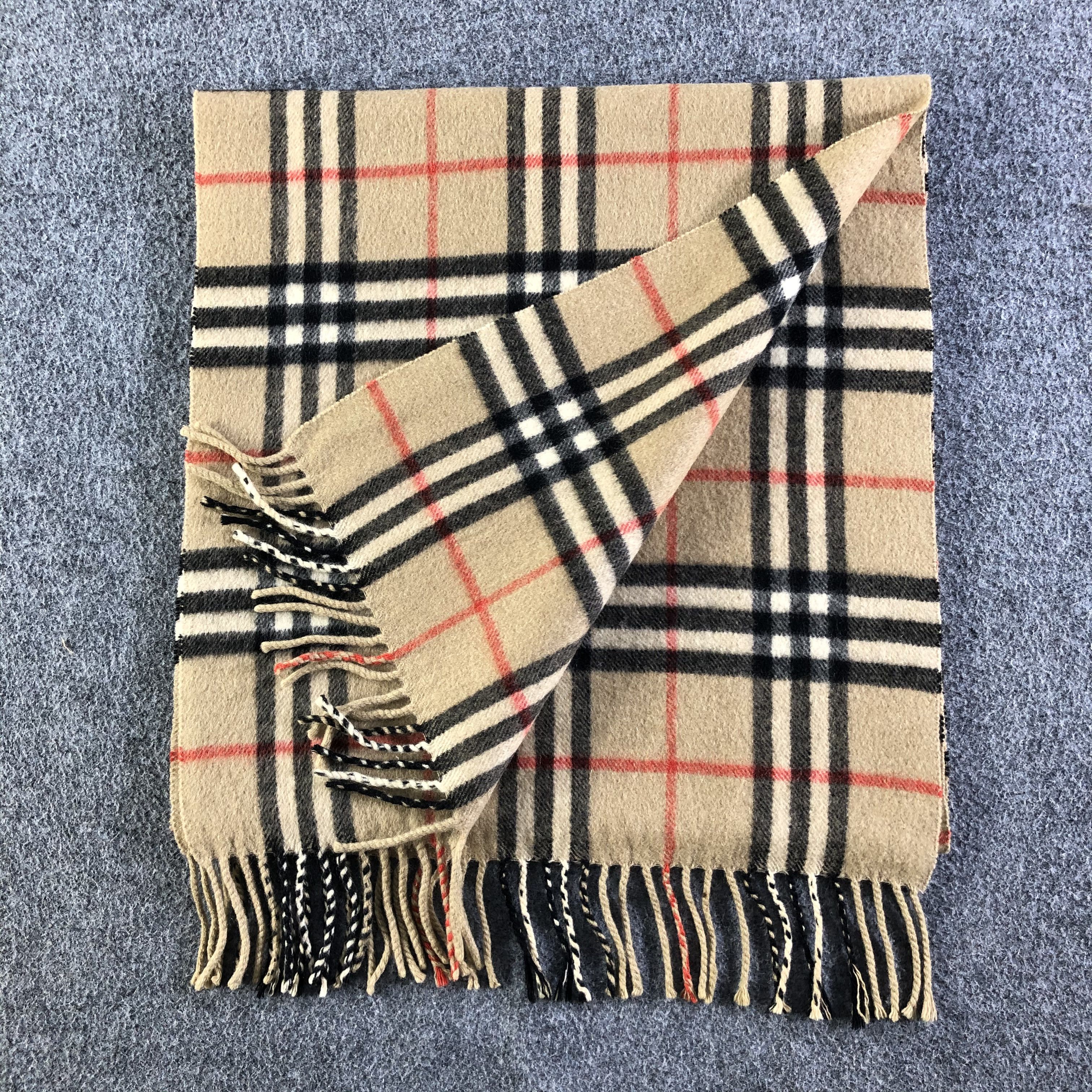 Burberry Burberry Cashmere Scarf / Muffler / Neckwear P305 Size ONE SIZE - 5 Thumbnail