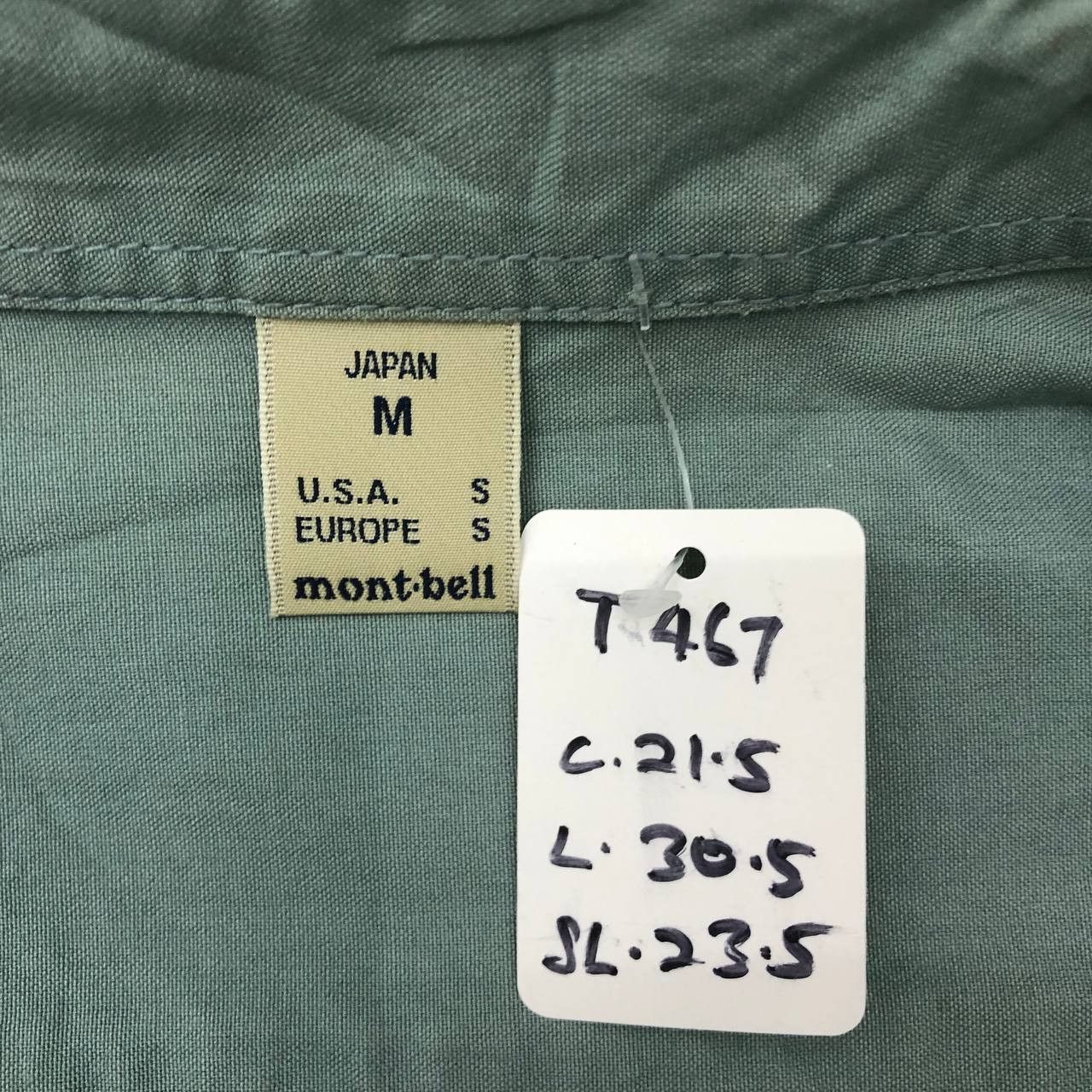Montbell T467 MONTBELL OUTDOOR SHIRTS Size US M / EU 48-50 / 2 - 6 Thumbnail