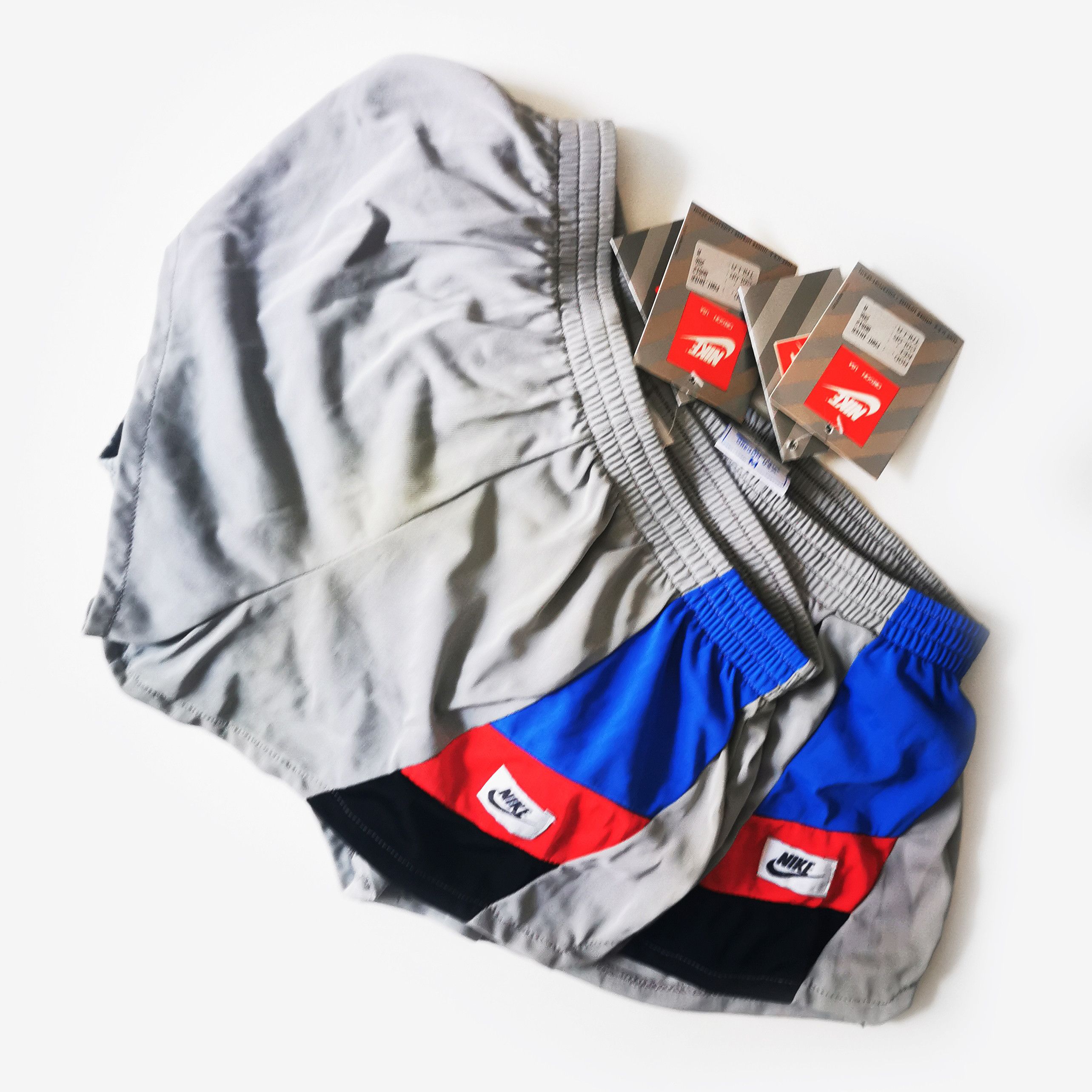 Nike NOS OG 80s Nike Interval vintage shorts running nylon Spain Size 30" / US 8 / IT 44 - 13 Thumbnail