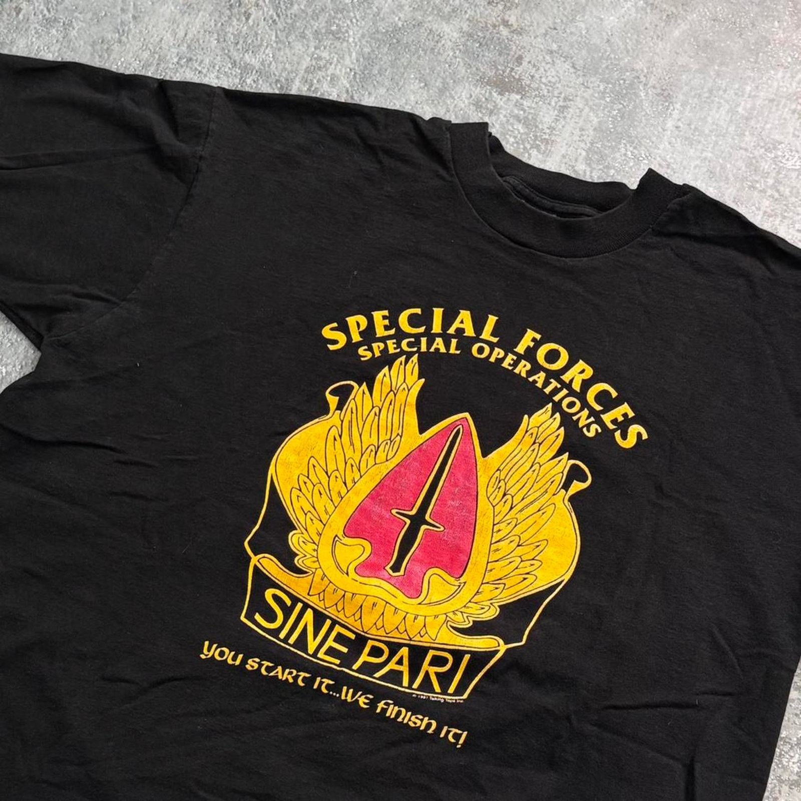 Vintage Vintage 90s Special Forces Special Operations T Shirt. XL Size US XL / EU 56 / 4 - 2 Thumbnail