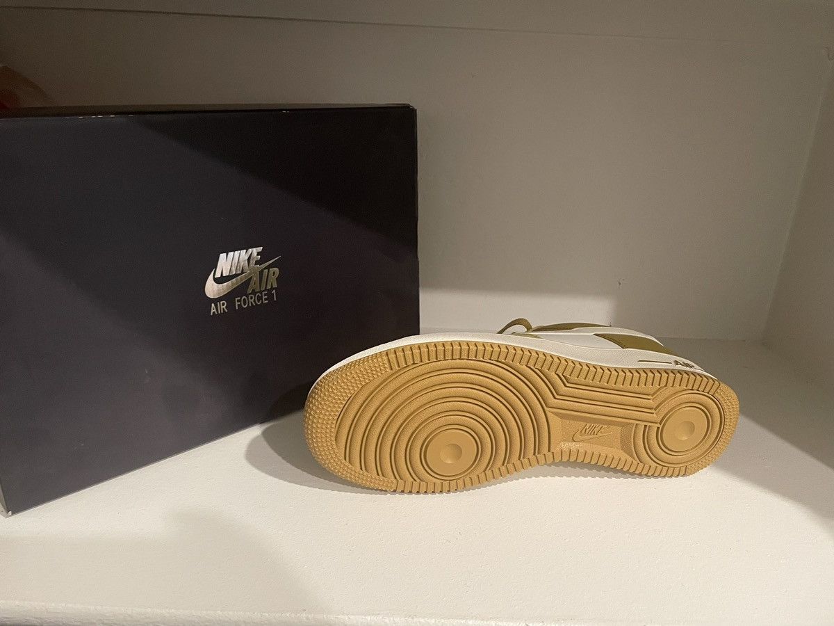 Nike Nike Air Force 1 07 AF1 Bronzine Saturn Gold Size US 11 / EU 44 - 1 Thumbnail