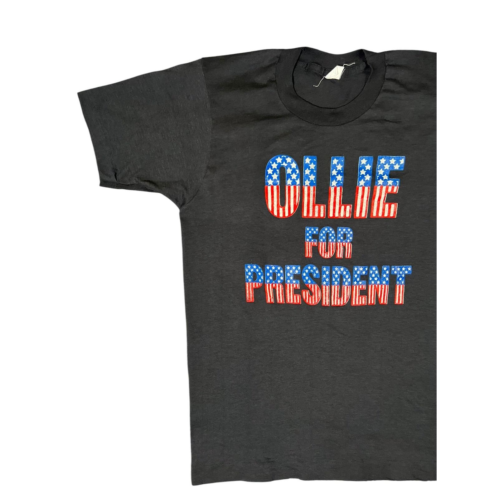 Vintage Vintage 80s Oliver North OLLIE FOR PRESIDENT tee (S) Size US S / EU 44-46 / 1 - 4 Thumbnail