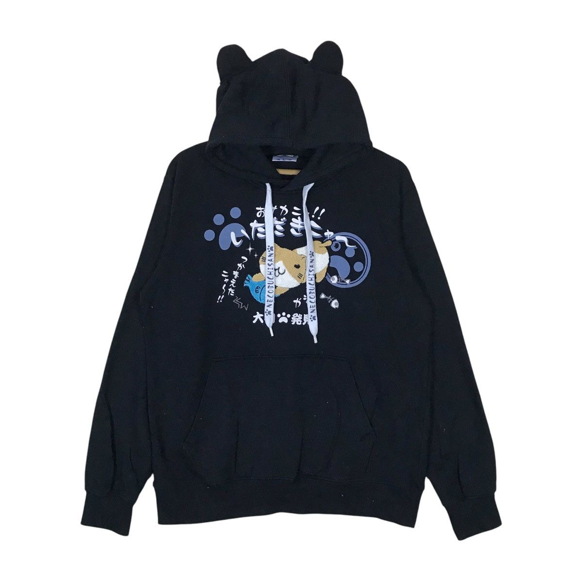 Japanese Brand Japanese Brand Necobuchi-San Pullover Jumper Hoodies Size US L / EU 52-54 / 3 - 1 Thumbnail