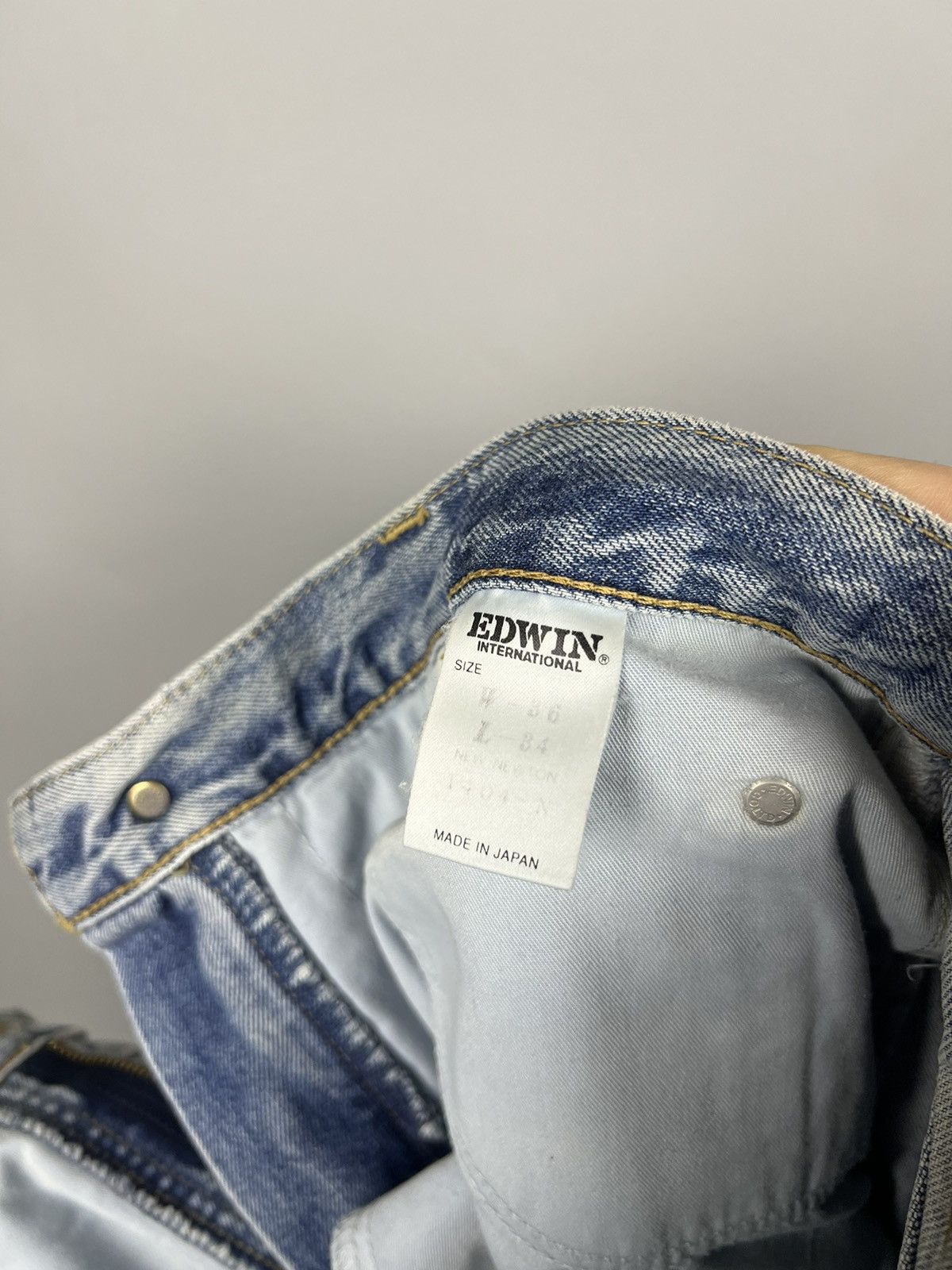 Edwin 🇯🇵 Edwin vintage jeans denim pants made in Japan RARE Size US 36 / EU 52 - 11 Thumbnail