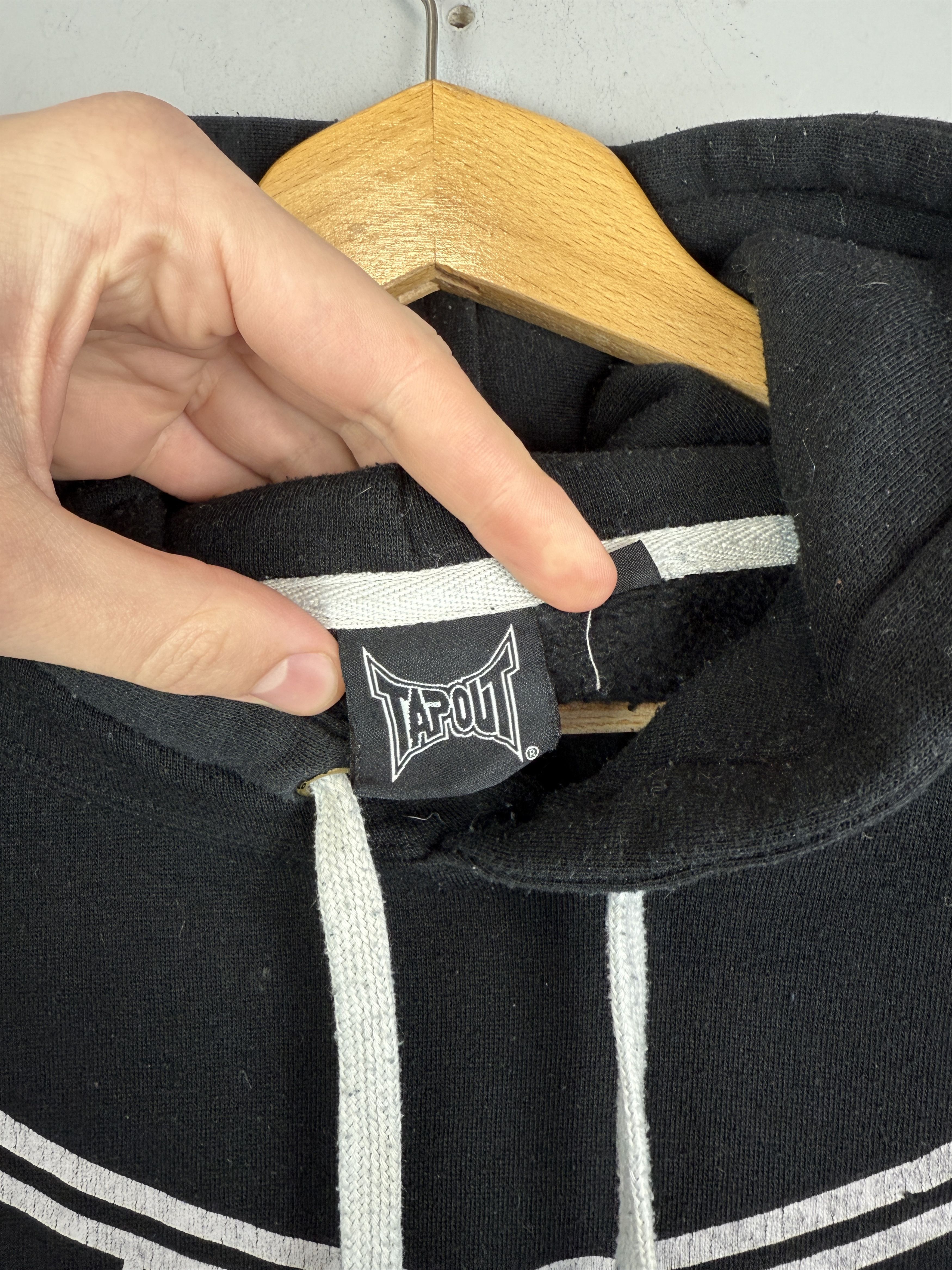 Affliction × Tapout Tapout Hoodie Sweatshirt UnderDogs Grunge Punk SK8 Black Size US XXL / EU 58 / 5 - 6 Thumbnail