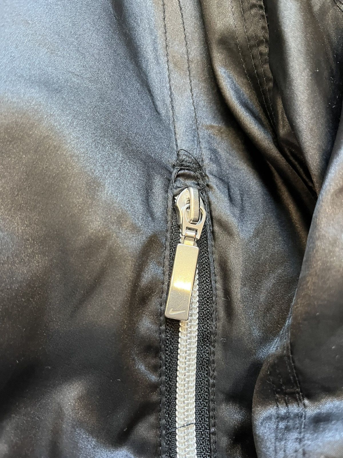 Nike × Vintage Rare Vintage Nike down jacket bomber black opium Alaska Size XL / US 12-14 / IT 48-50 - 10 Thumbnail