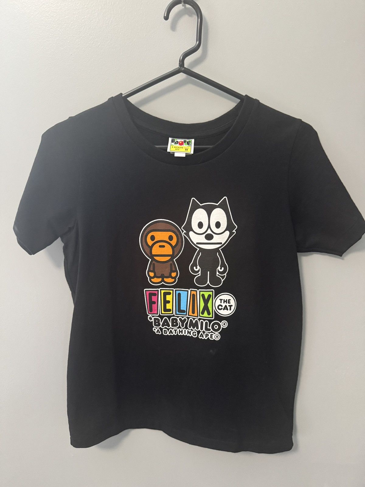 Bape Bape X Felix the Cat collab ladies short sleeve Size XS / US 0-2 / IT 36-38 - 1 Thumbnail