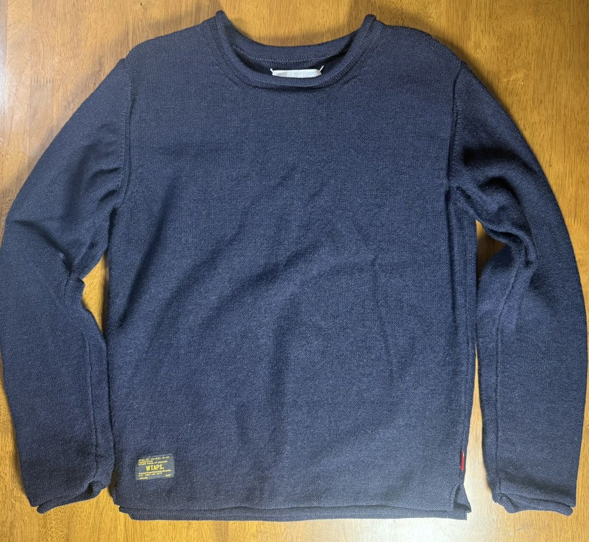 Wtaps WTAPS AVANT Wool Sweater Navy Size 2 Made in Japan Size US M / EU 48-50 / 2 - 1 Thumbnail