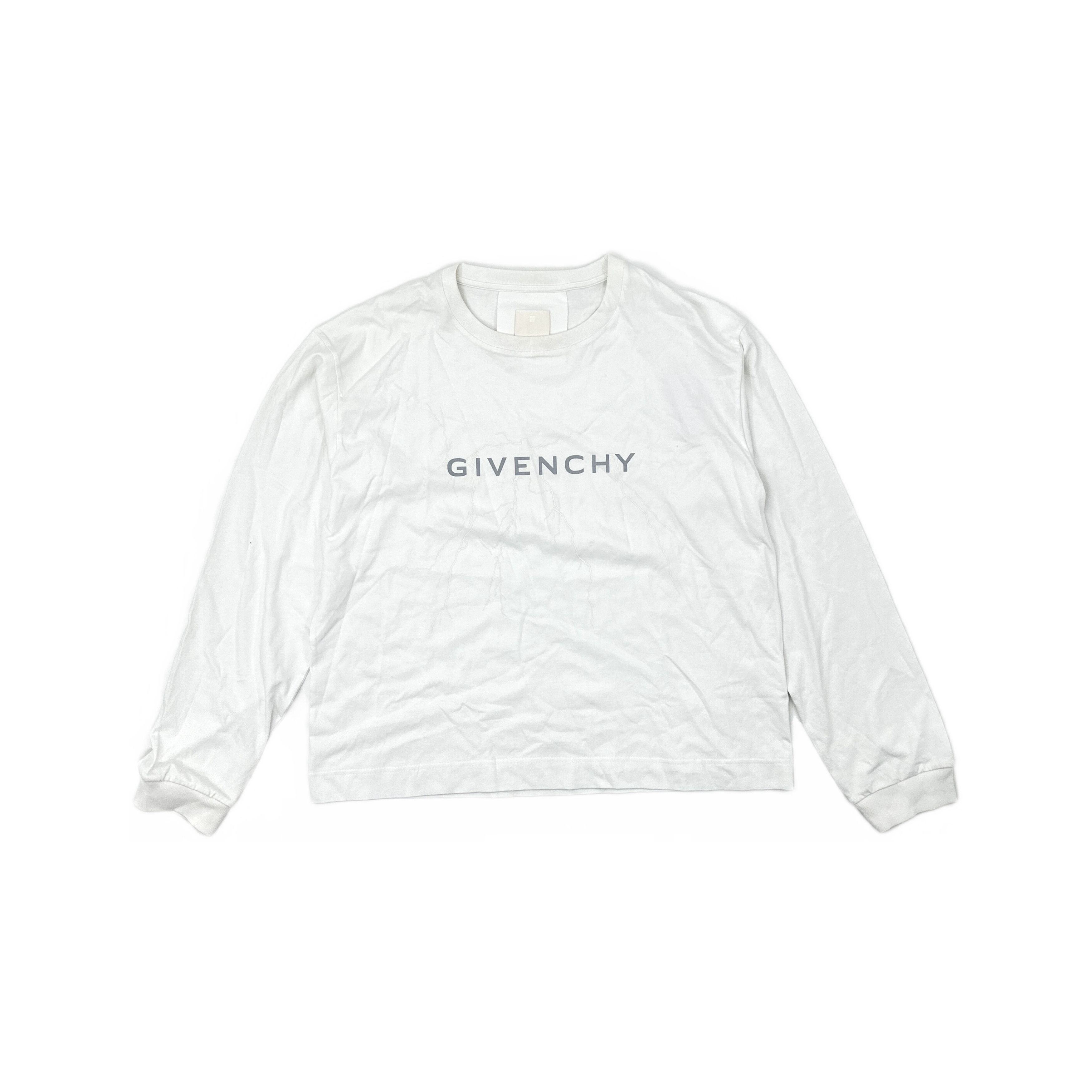 Givenchy Givenchy Logo Long Sleeve T-Shirt XXL Size US XXL / EU 58 / 5 - 1 Thumbnail