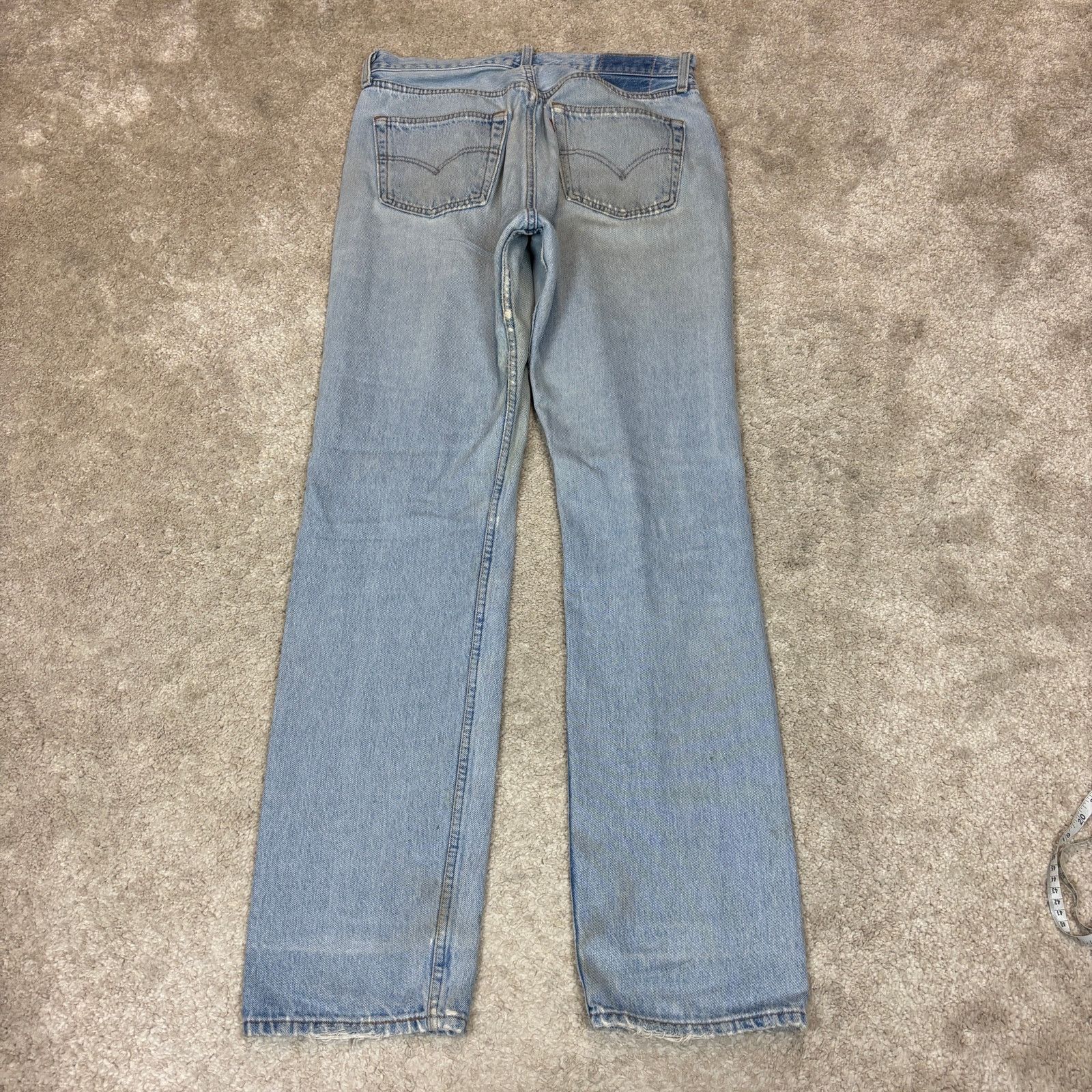 Levi's Vintage 90s Levi's 501 Straight Leg Jeans Men's 32x34 Size US 32 / EU 48 - 3 Thumbnail