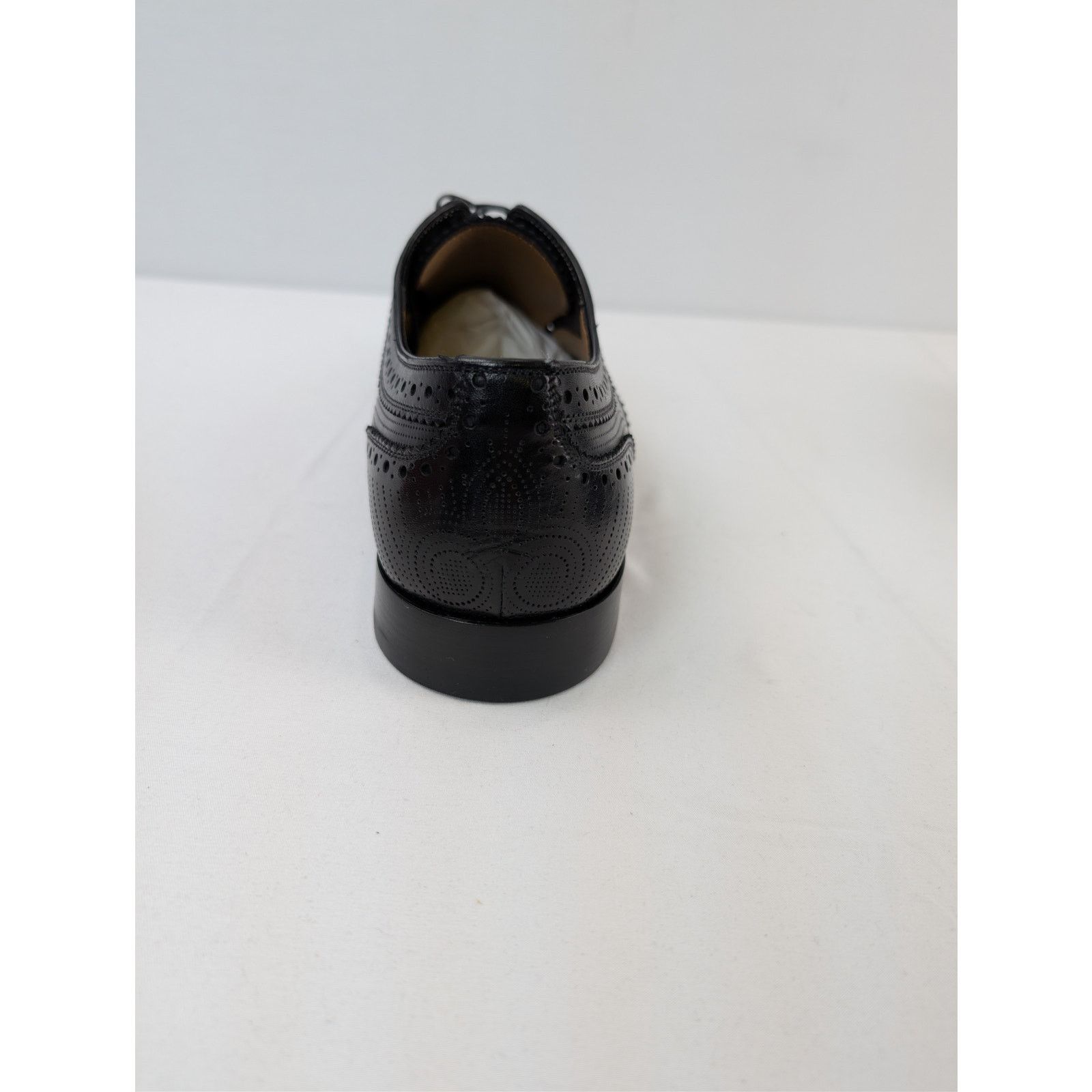 Christian Louboutin o1rshd1 Grave black calf leather derby shoe Boots in Black Size US 8 / EU 41 - 17 Thumbnail