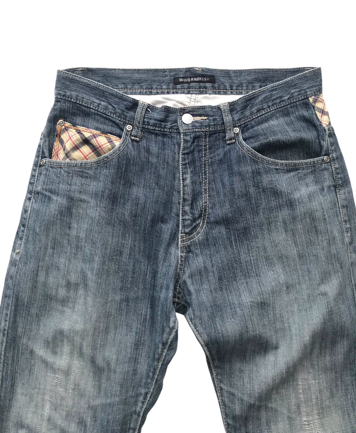 Japanese Brand Vintage Wild Khakis Japan Distressed Denim Pants Size US 31 - 3 Thumbnail