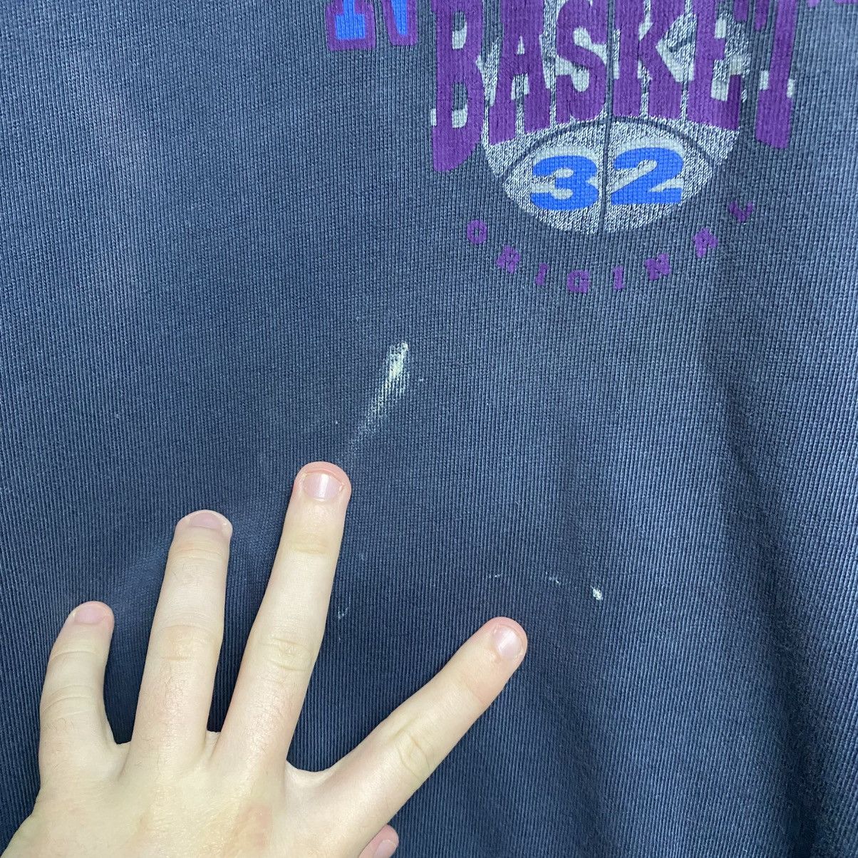 Nike Vintage Nike Basketball 90’s distressed style big logo tee Size US XL / EU 56 / 4 - 4 Thumbnail