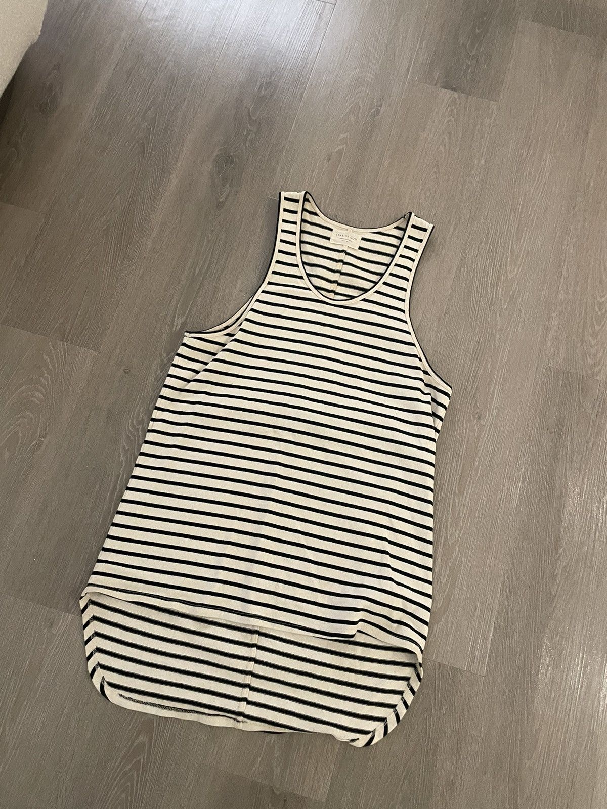 Fear of God Fear of god fourth collection stripe long tank top | Grailed