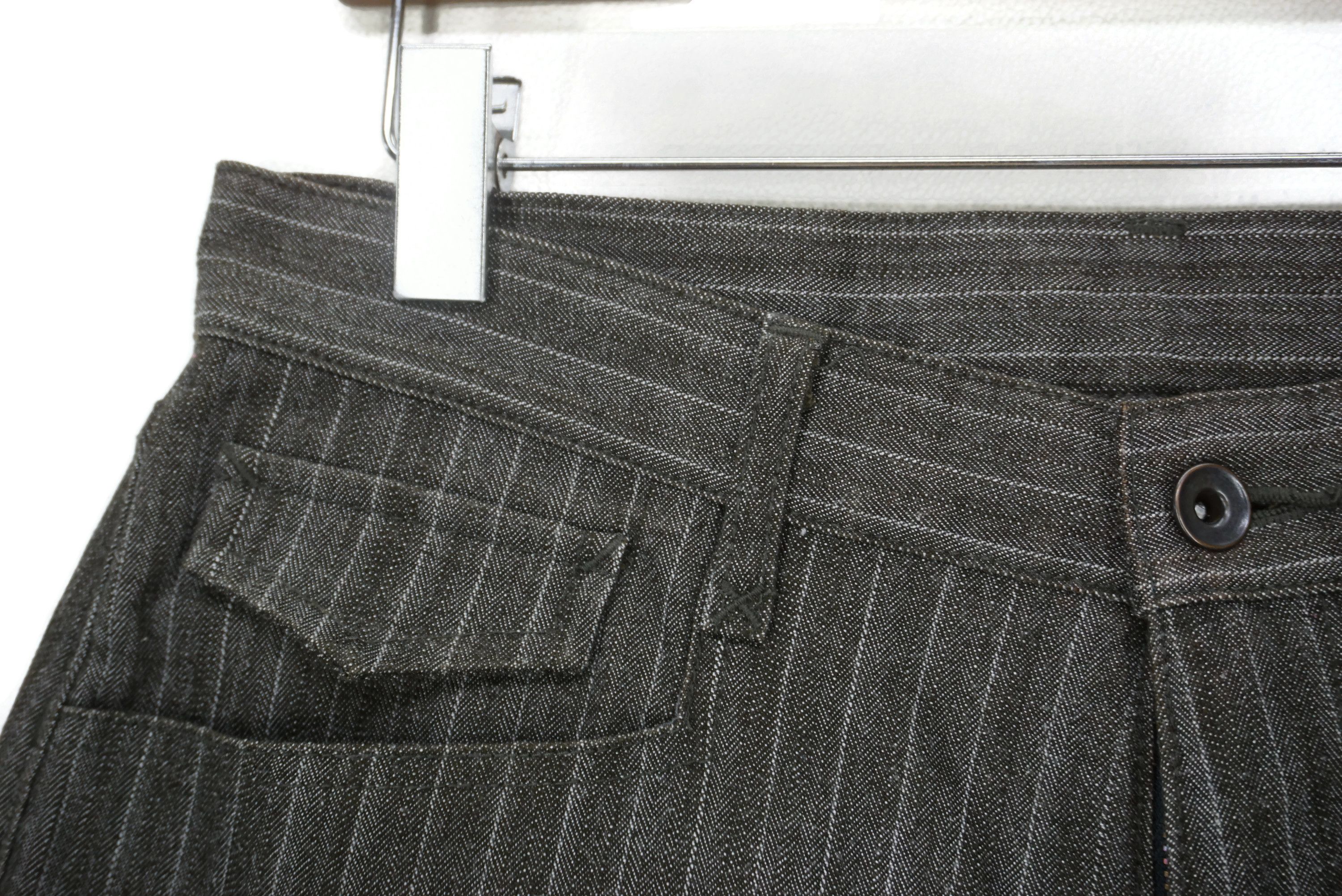 Japanese Brand Comme ca Ism Jeans Size W32xL28.5 Japanese Hickory Workwear Size US 32 / EU 48 - 4 Thumbnail