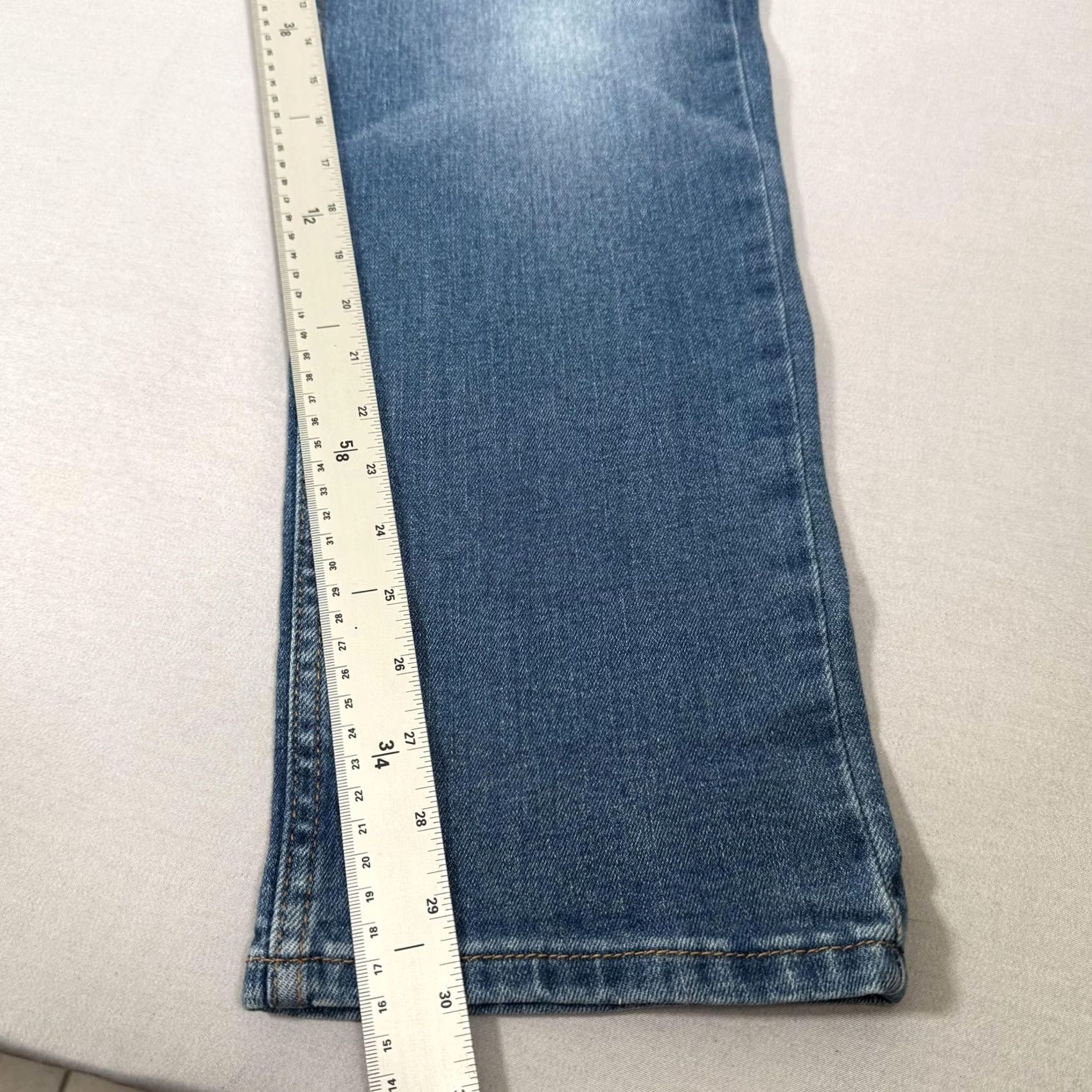 Levi's Levi's 511 Slim Jeans Mens 36x30 Blue Medium Wash Denim Straight 5-Pocket Stretch Cotton Polyester Modern Size US 36 / EU 52 - 5 Thumbnail