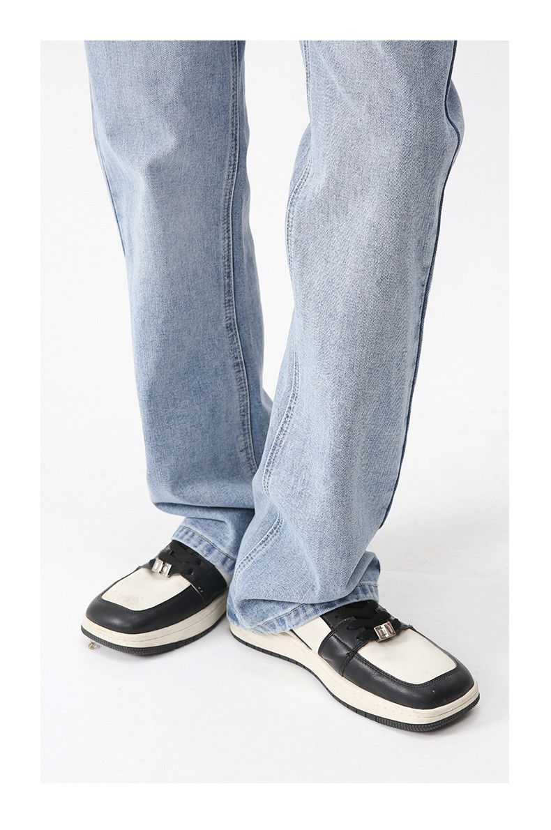 Japanese Brand Japanese style retro slim fit slightly flared stretch jeans Size US 32 / EU 48 - 5 Thumbnail