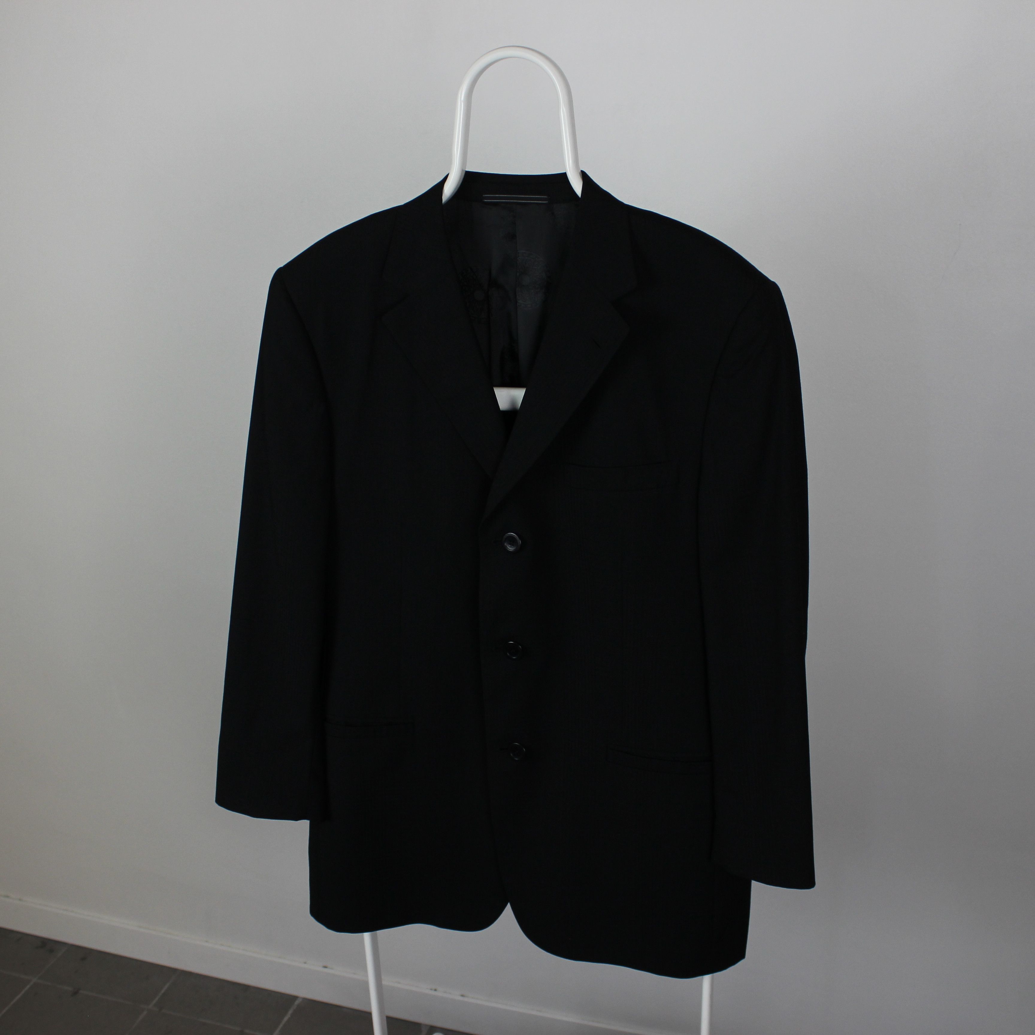 Versace Versace classic v2 blazer men wool black 50 52 XL Size 44R - 2 Thumbnail