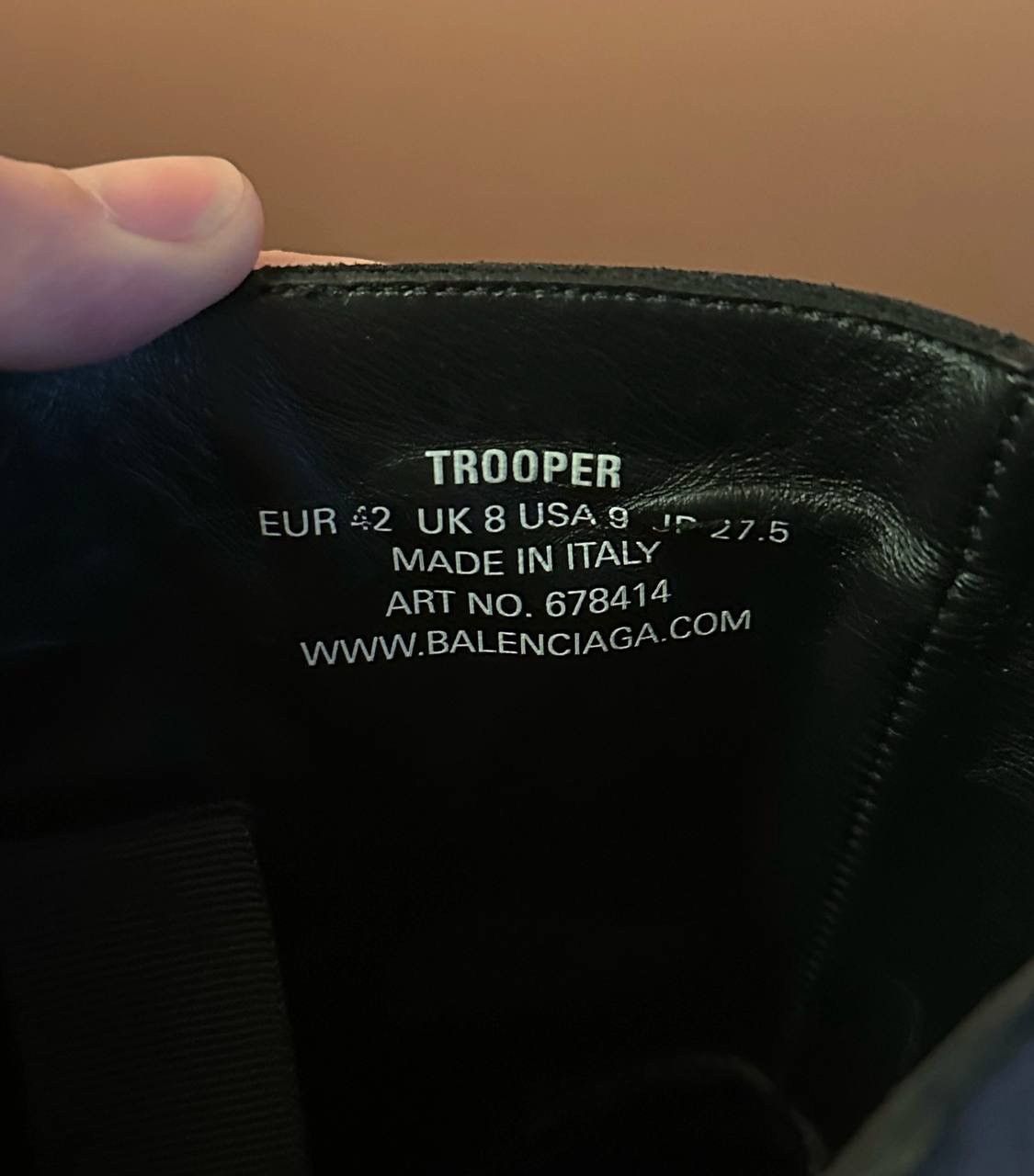 Balenciaga Balenciaga Leather Trooper boots Size US 9 / EU 42 - 4 Thumbnail