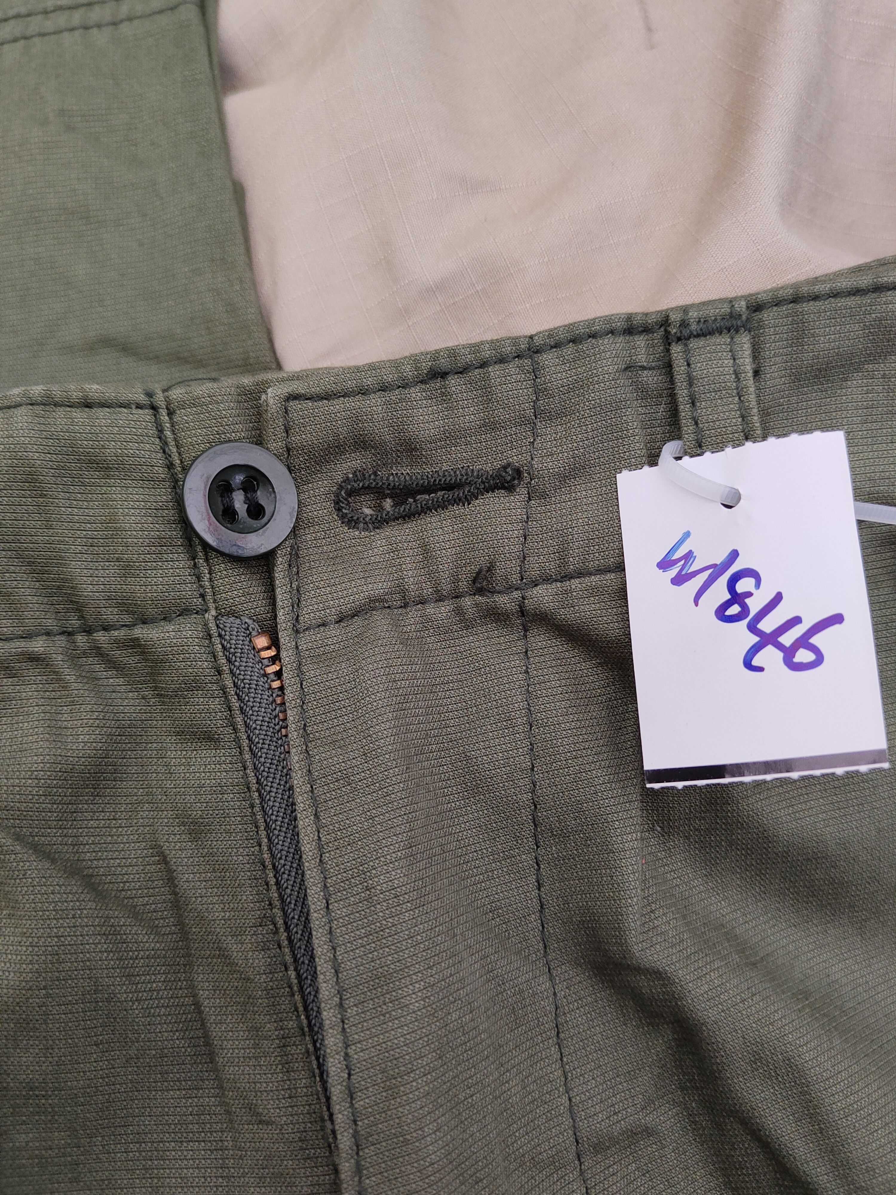 Japanese Brand Dish Green Multipocket Tactical Cargo Pants #W1846 Size US 28 / EU 44 - 15 Thumbnail