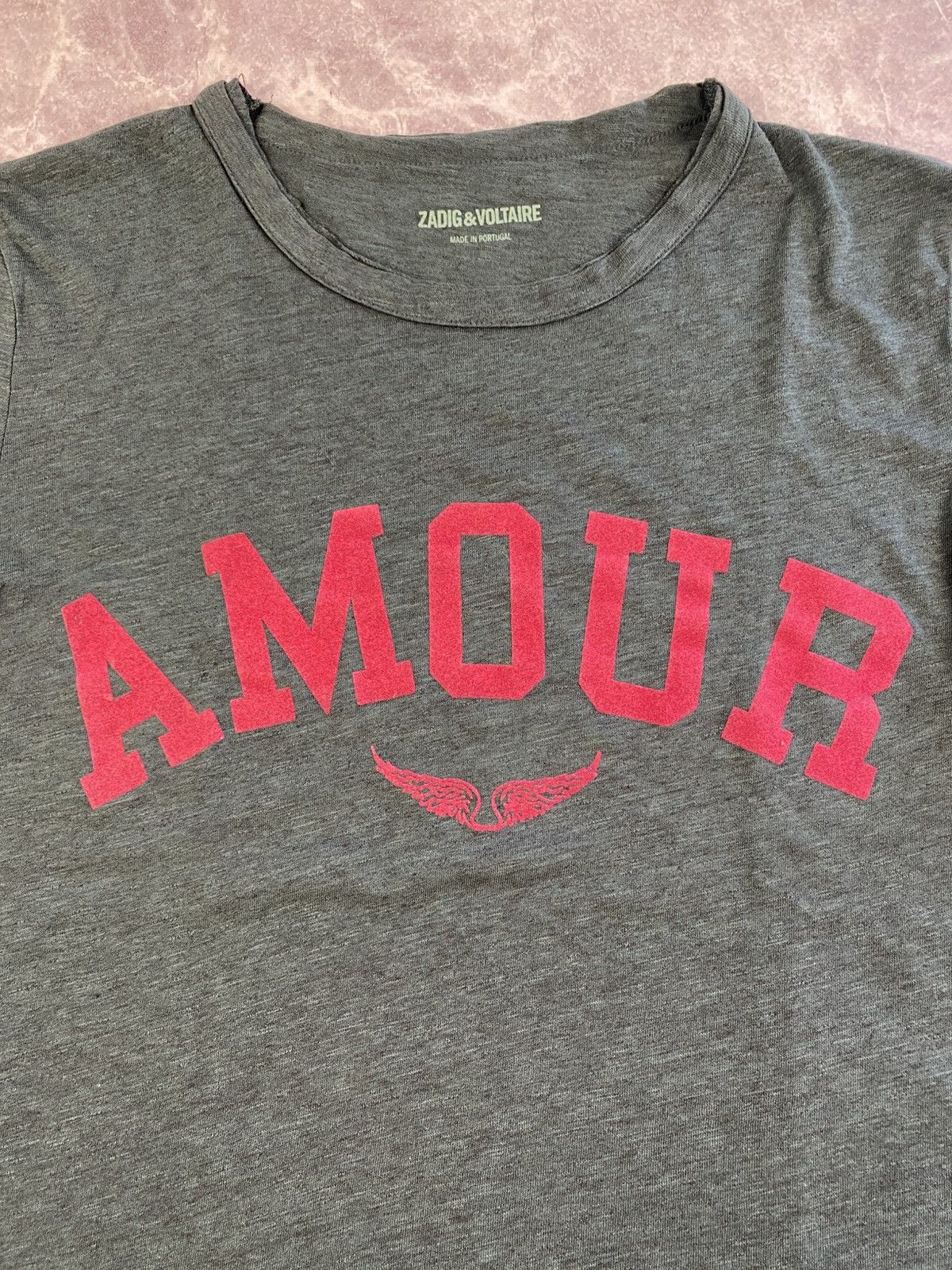 Zadig & Voltaire Zadig & Voltaire Amour Short Sleeve T-shirt Size: S Size S / US 4 / IT 40 - 2 Thumbnail