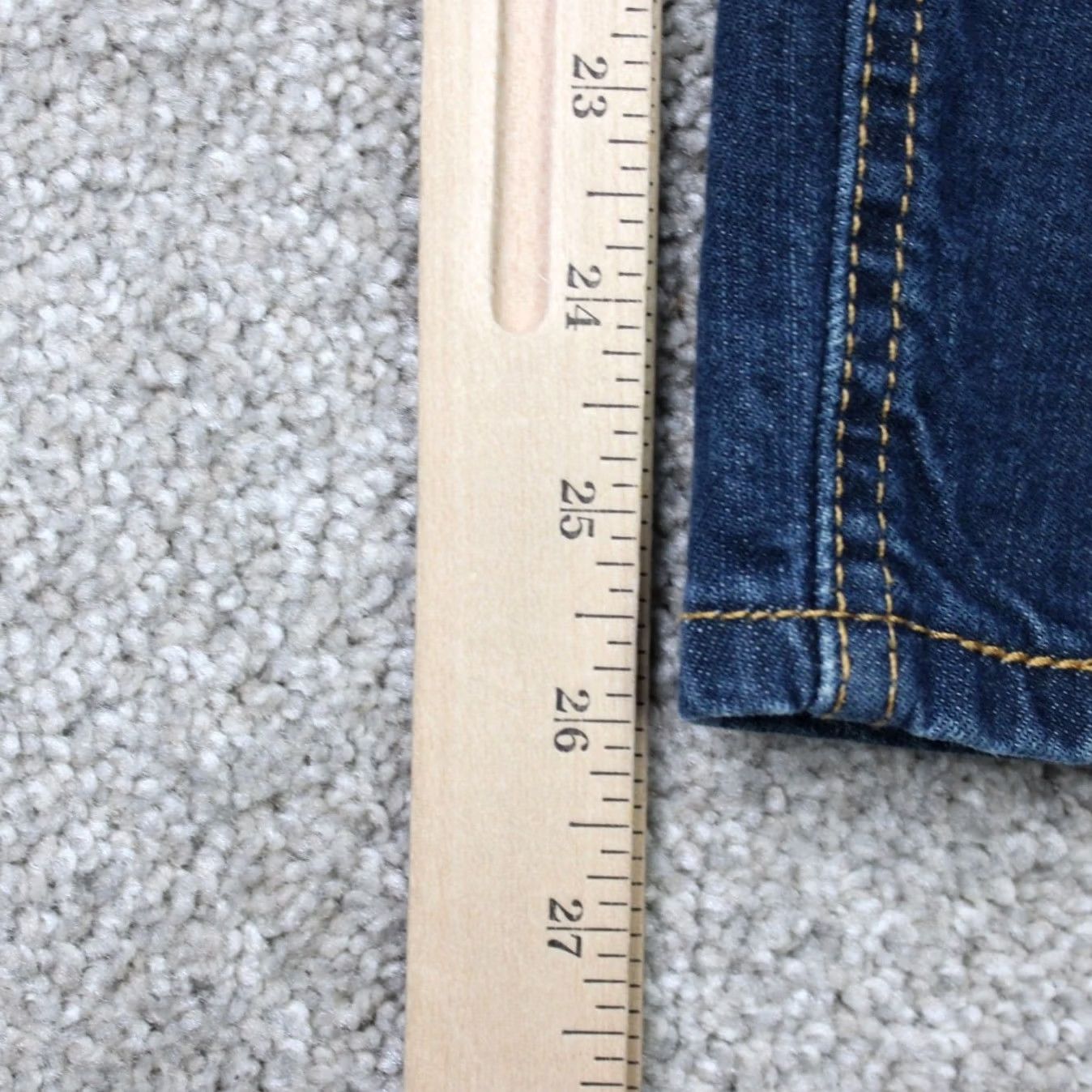 Levi's Levi's 541 Jeans Mens 46x26 Athletic Straight Denim Cotton Stretch Blue 90s USA Logo Pockets Size US 30 / EU 46 - 3 Thumbnail