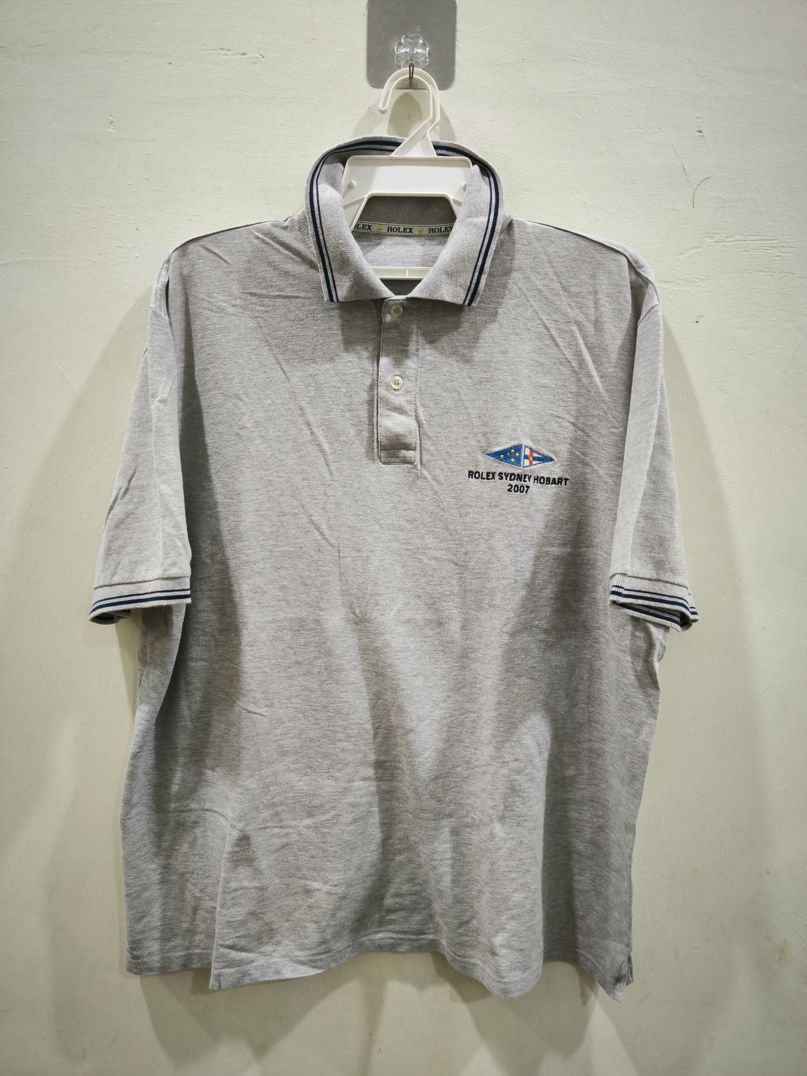 Rolex Rolex Sydney Hobart 2007 Made in Italy Polo Shirt Size US XXL / EU 58 / 5 - 10 Thumbnail