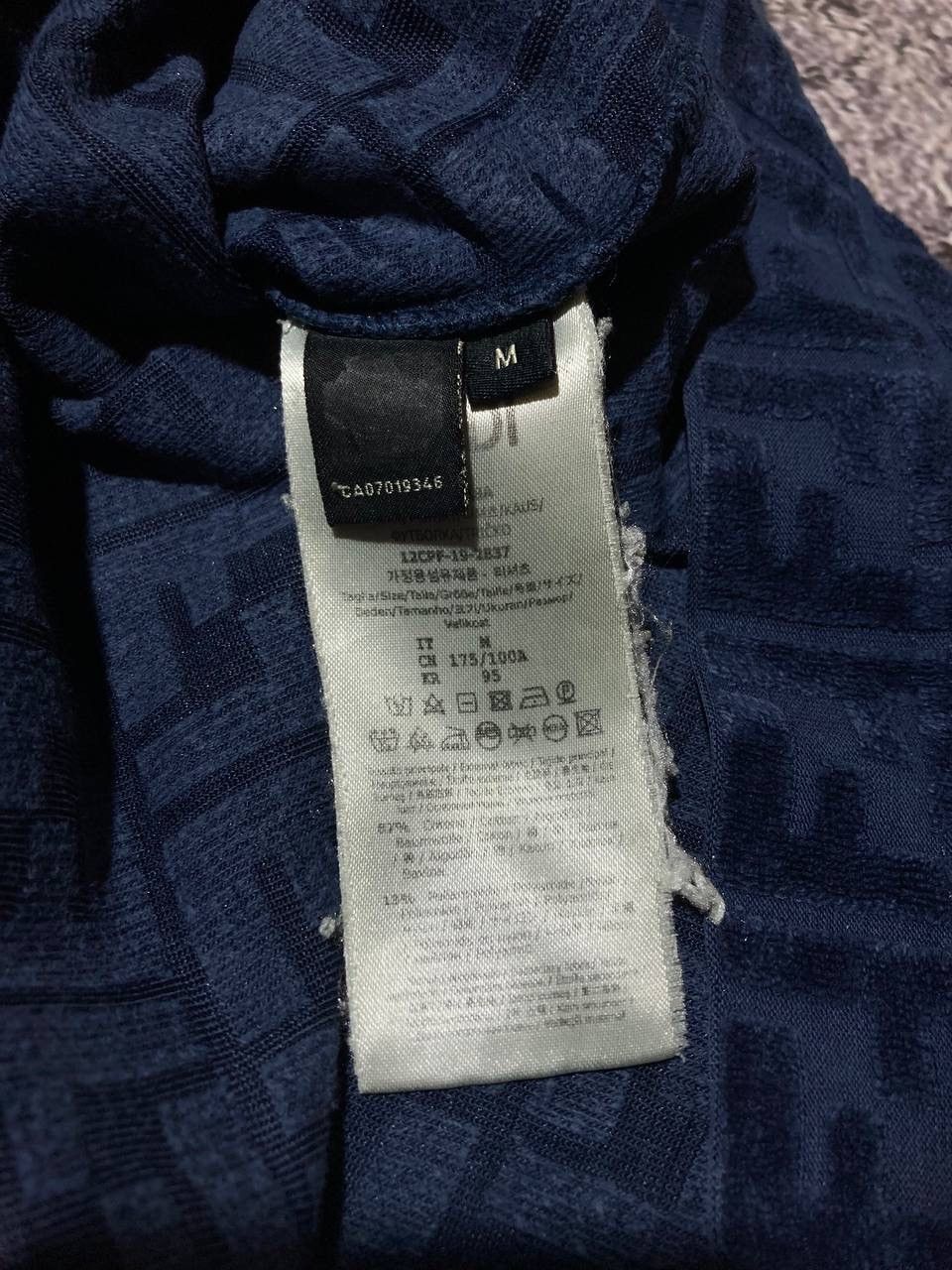 Fendi Fendi Monogram Shirt Luxury Size US M / EU 48-50 / 2 - 2 Thumbnail