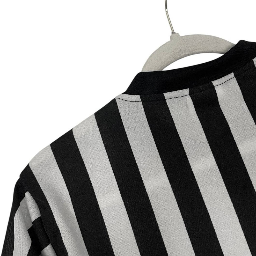 Other Black & White Striped Unisex Short Sleeve Referee Shirt Size M / US 6-8 / IT 42-44 - 5 Thumbnail