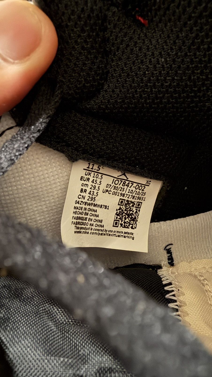 Jordan Brand Jordan 1 union los angeles fragmenr Size US 11.5 / EU 44-45 - 3 Thumbnail