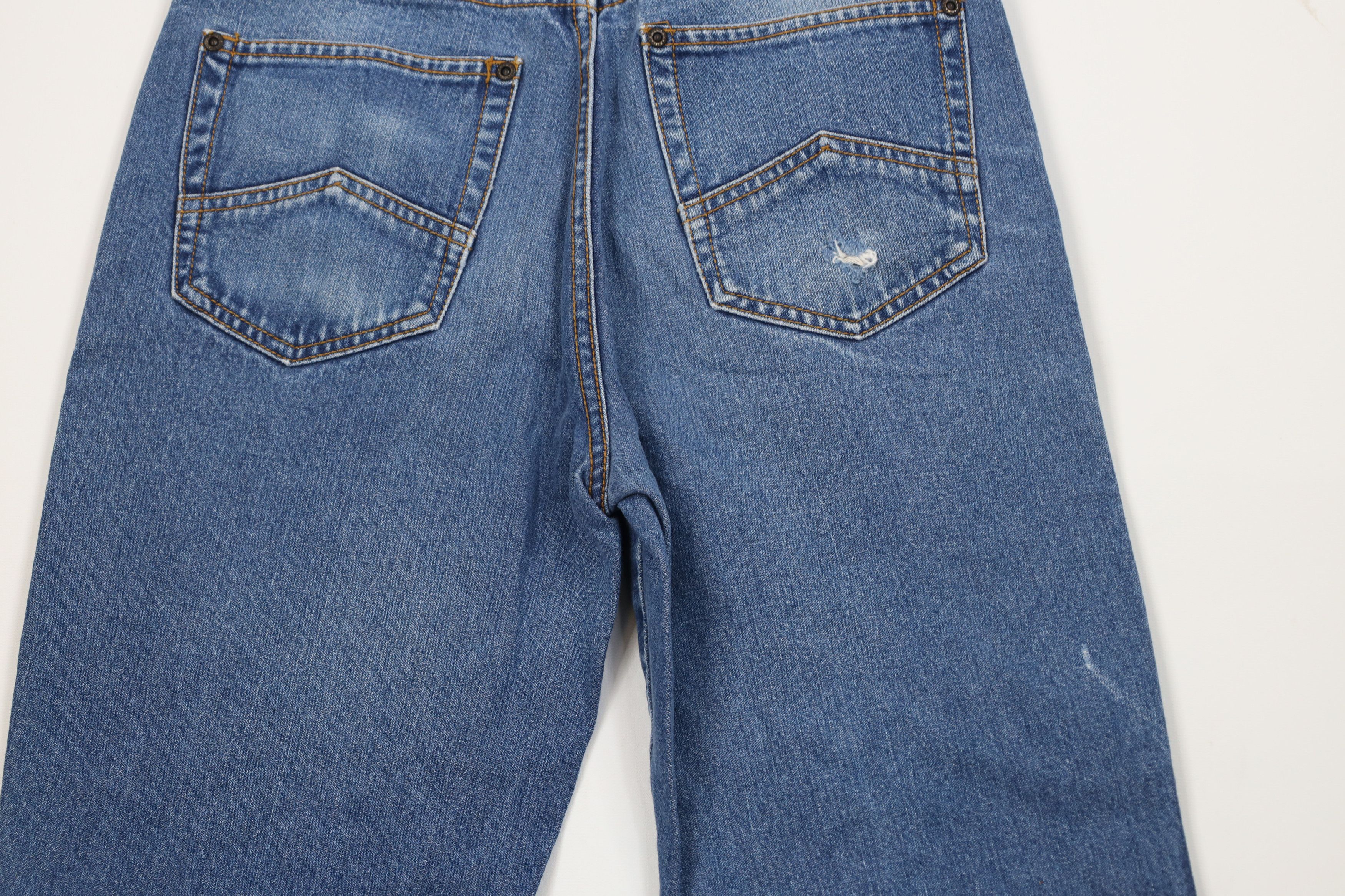 Vintage Vintage 70s 80s Streetwear Straight Leg Denim Jeans Blue Size 28" / US 6 / IT 42 - 10 Thumbnail