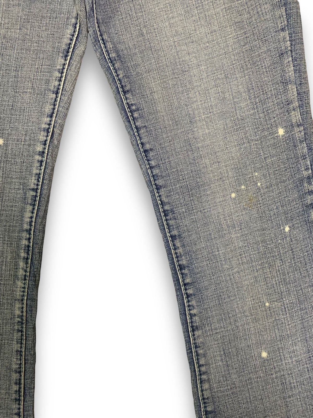 Japanese Brand Vintage Japanese OO Lala Sasson Blue Washed Flare Jeans Size 26" / US 2 / IT 38 - 7 Thumbnail