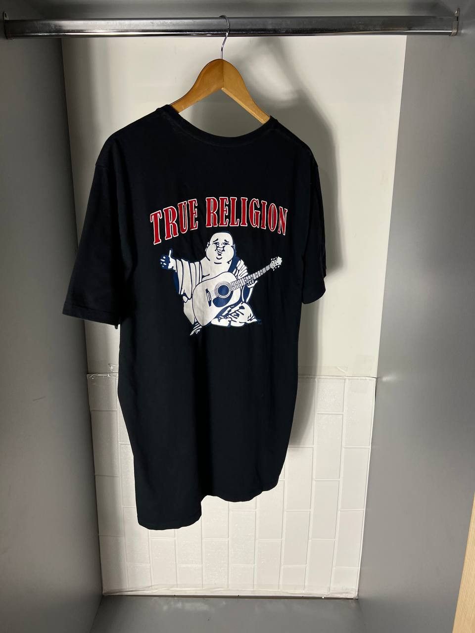 True Religion VINTAGE TRUE RELIGION DOUBLE PRINTED CASUAL JAPAN T-SHIRT Size US XL / EU 56 / 4 - 8 Thumbnail