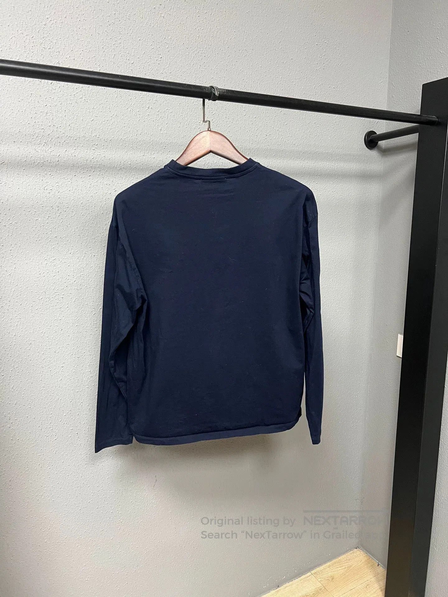 Miu Miu Miumiu Navy Long Sleeve Top. Size M / US 6-8 / IT 42-44 - 2 Thumbnail