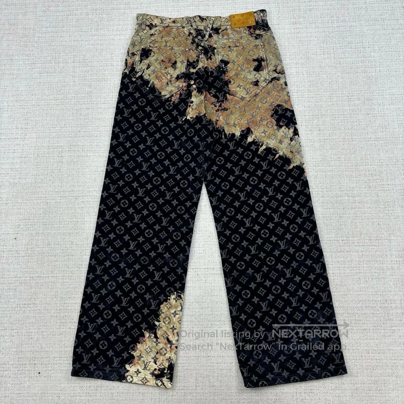 Louis Vuitton LOUIS VUITTON SS24 Faded Cloud Jeans. Size US 34 / EU 50 - 3 Thumbnail