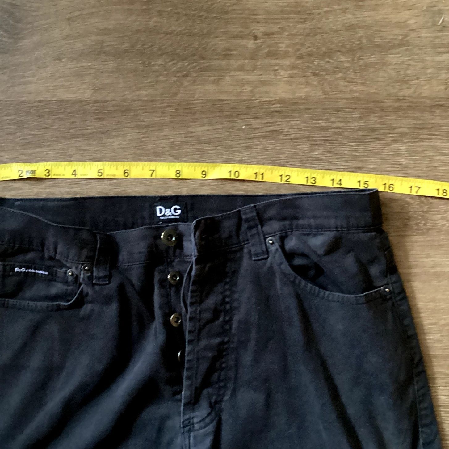Dolce & Gabbana Dolce Gabbana Slim Dark Jeans Size 32" / US 10 / IT 46 - 5 Thumbnail