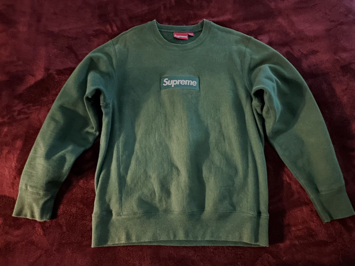 Other Supreme Box Logo Crewneck (FW18) Size US M / EU 48-50 / 2 - 1 Thumbnail