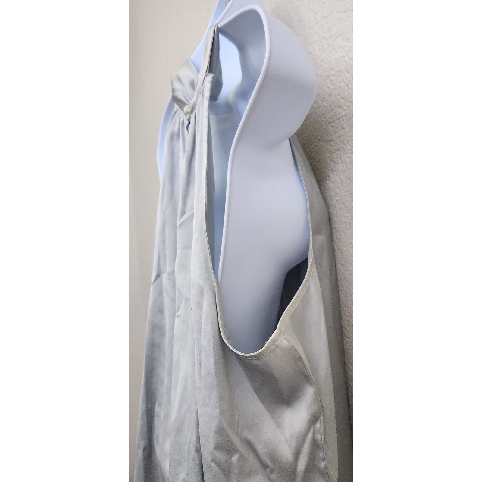 Other Worthington Silver Twisted Halter Neck Sleeveless Blouse XXL Size XXL / US 16-18 / IT 52-54 - 3 Thumbnail