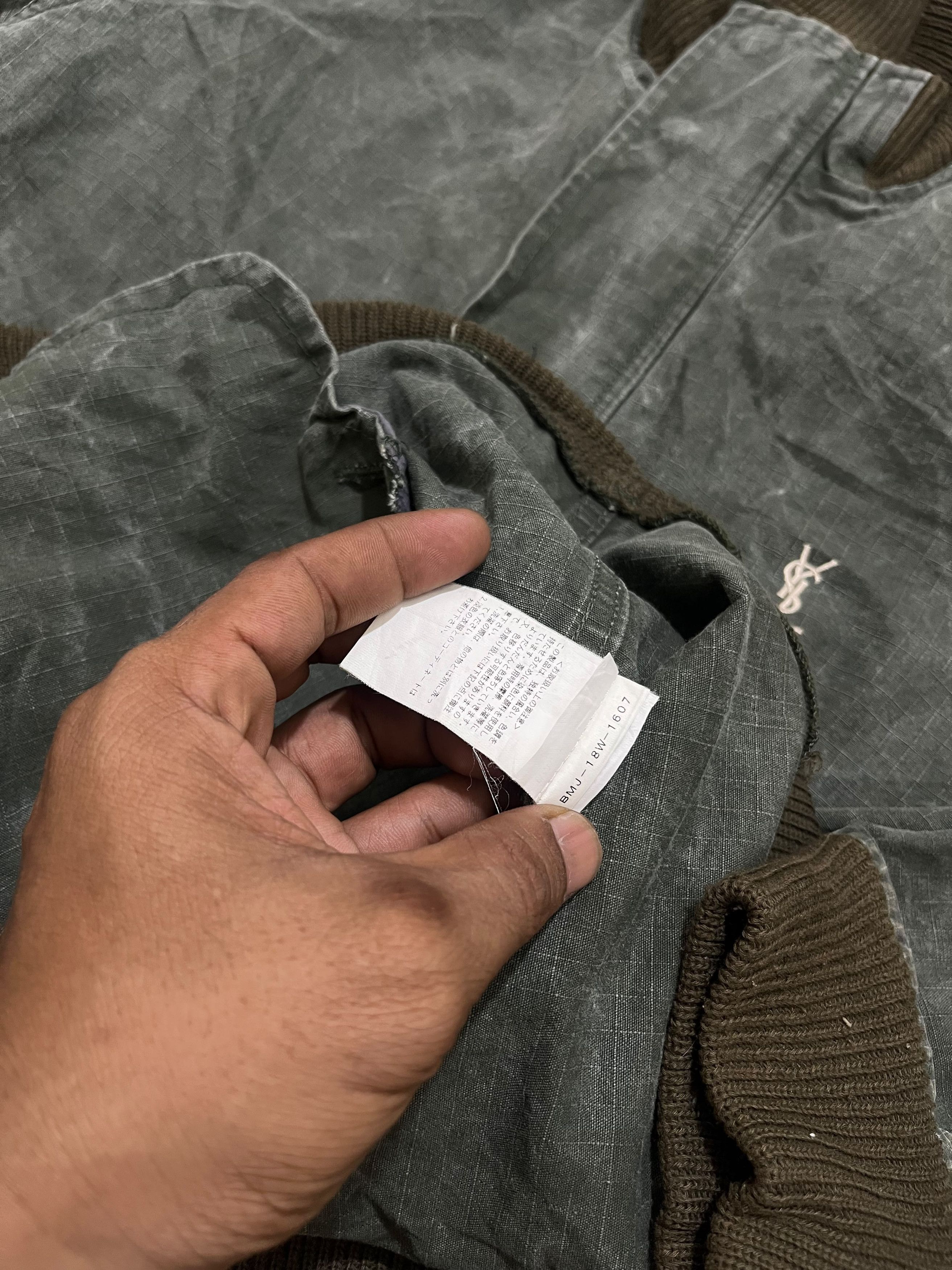 Yves Saint Laurent Yves Saint Laurent Pour Homme Canvas Jacket Size US M / EU 48-50 / 2 - 8 Thumbnail