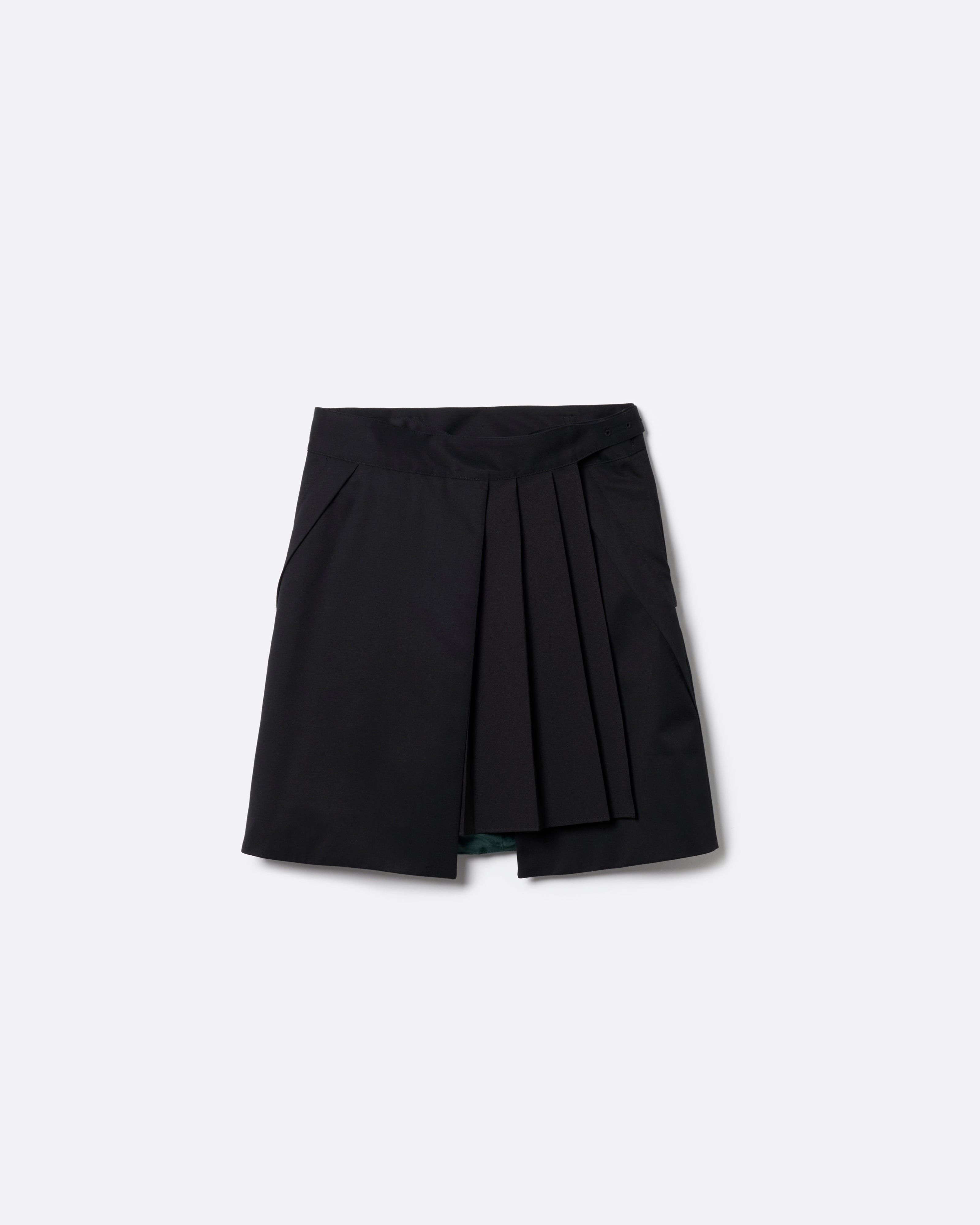 Other Sublations - SUPER140 WOOL WRAP GURKHA SKIRT Size US 29 - 1 Thumbnail