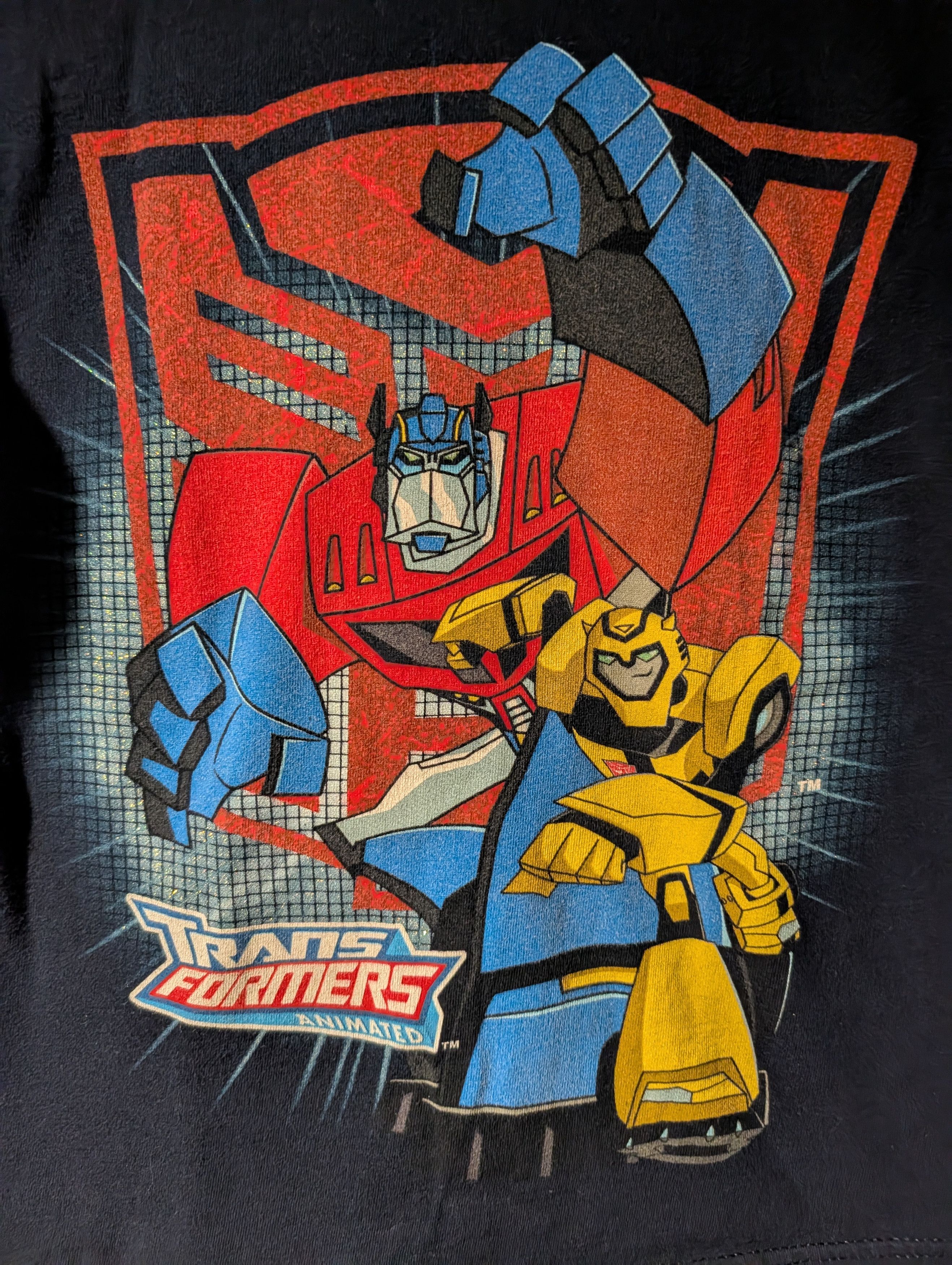 Cartoon Network Transformers Anime Long Sleeve Optimus Prime Boys Small Size US S / EU 44-46 / 1 - 2 Thumbnail