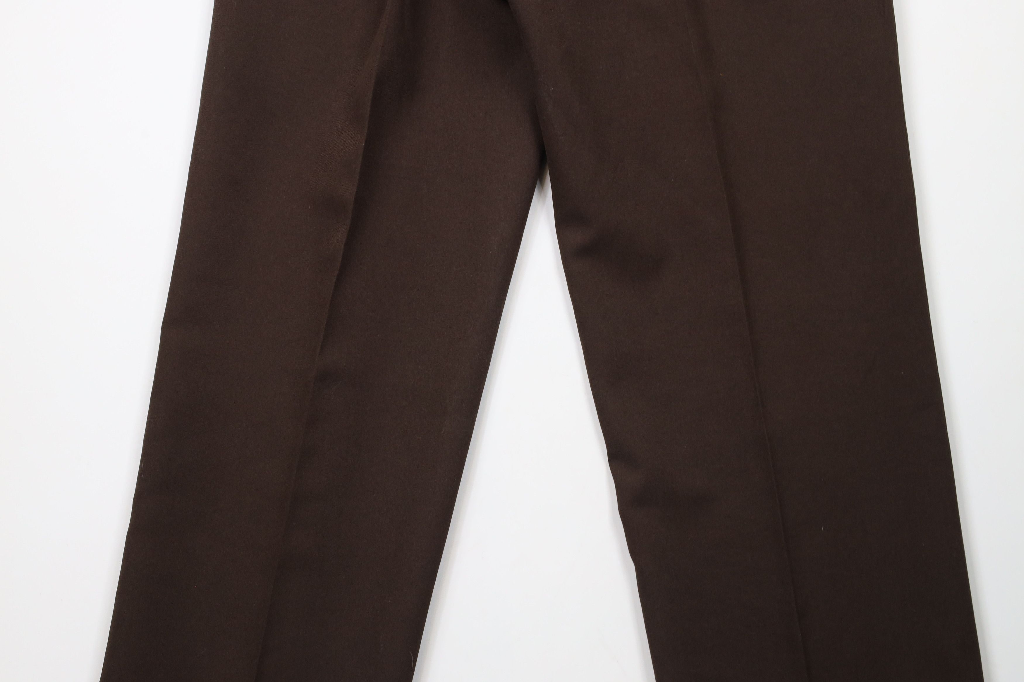 Vintage Vintage 70s Streetwear Wide Leg Chino Pants Brown USA Size US 32 / EU 48 - 12 Thumbnail