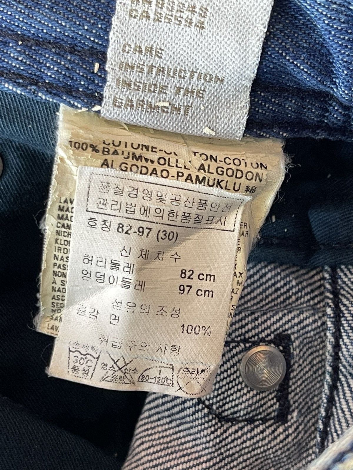Diesel Distressed Diesel Zaf Special Flared Size US 31 - 6 Thumbnail