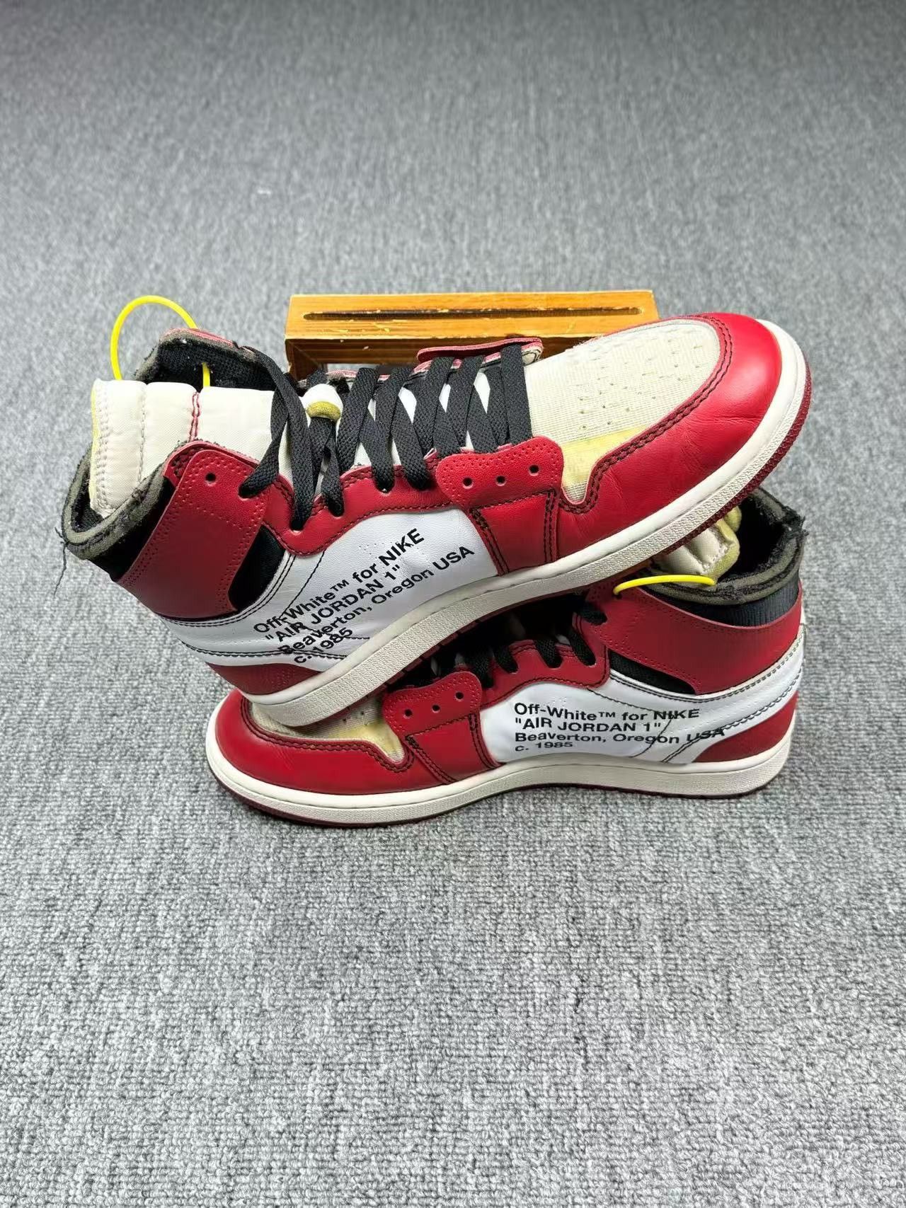 Nike × Off-White Off white air Jordan 1 Chicago Size US 9 / EU 42 - 3 Thumbnail