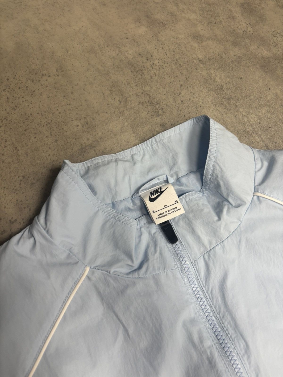 Nike Nike TN sky blue zip windbreaker Size US XL / EU 56 / 4 - 3 Thumbnail