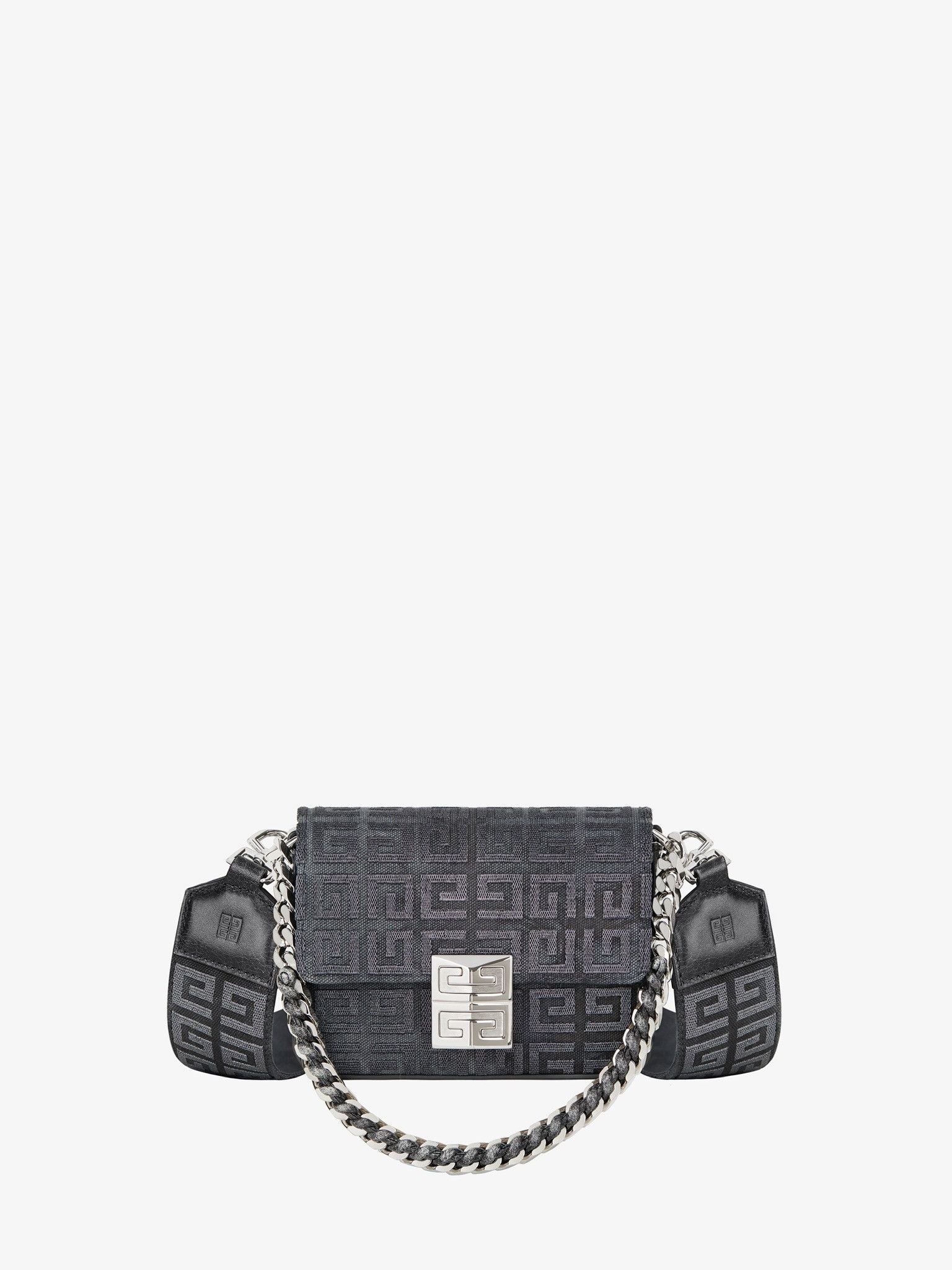 Givenchy o1w1db10325 Size: OS/4G Small Bag Chain in Dark Grey Size ONE SIZE - 1 Thumbnail