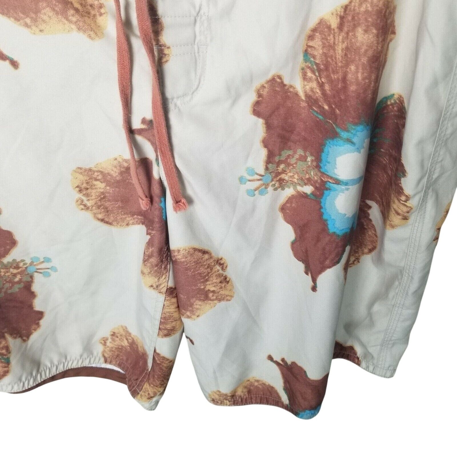 BKE BKE Mens Floral Swim Trunks Board Shorts Size 34 Hybrid Size US 34 / EU 50 - 3 Thumbnail